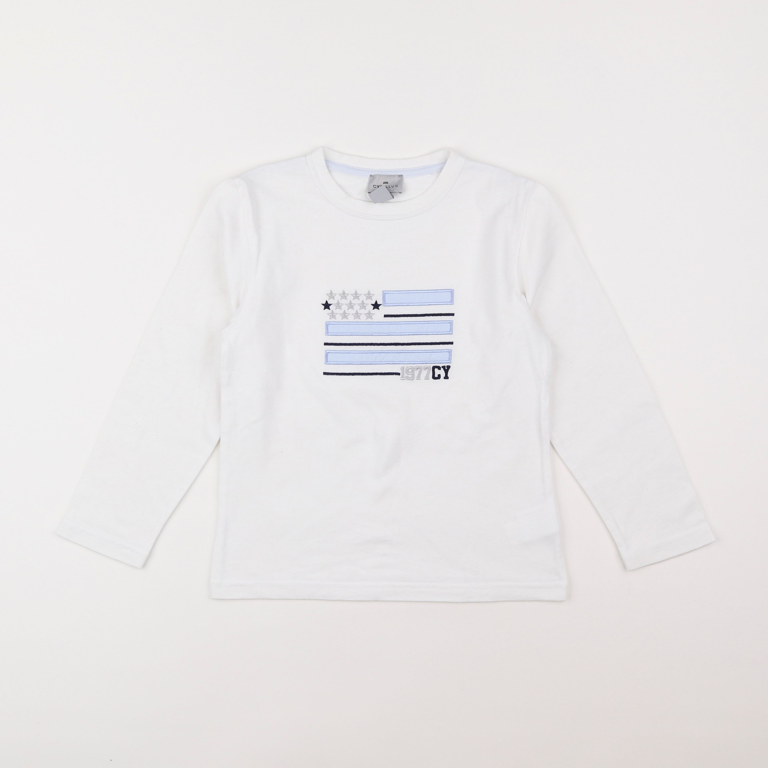 Cyrillus - tee-shirt blanc - 6 ans