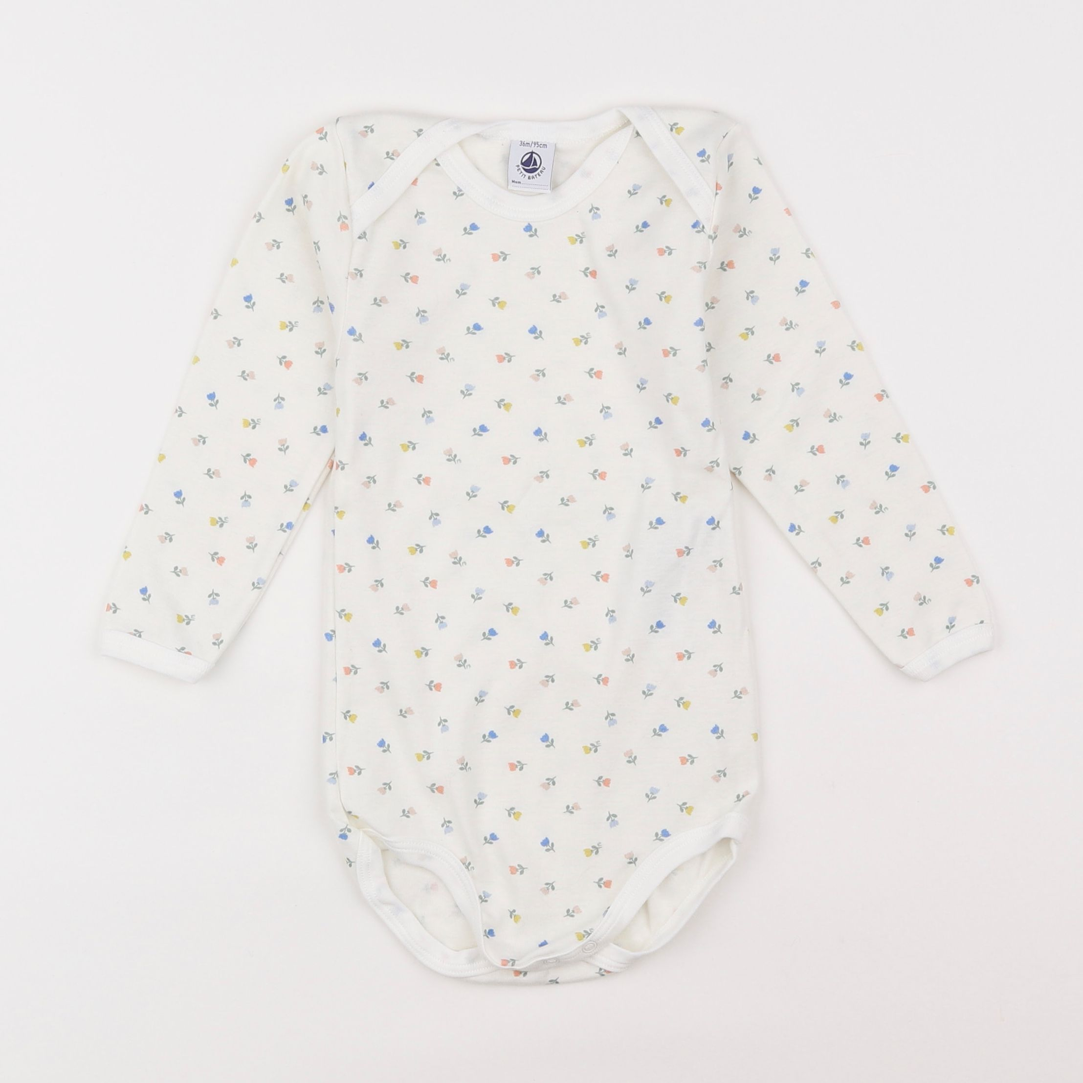 Petit Bateau - body multicolore - 3 ans