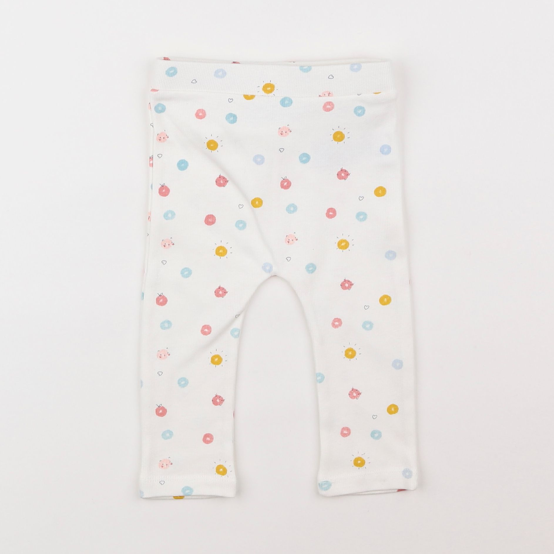 Vertbaudet - legging multicolore - 12 mois