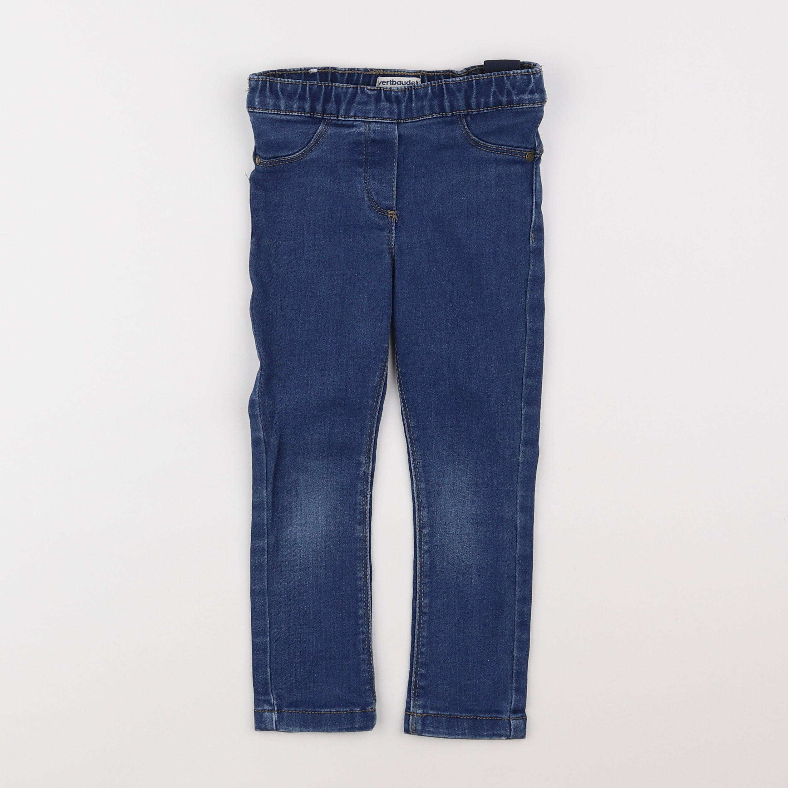 Vertbaudet - jegging bleu - 3 ans