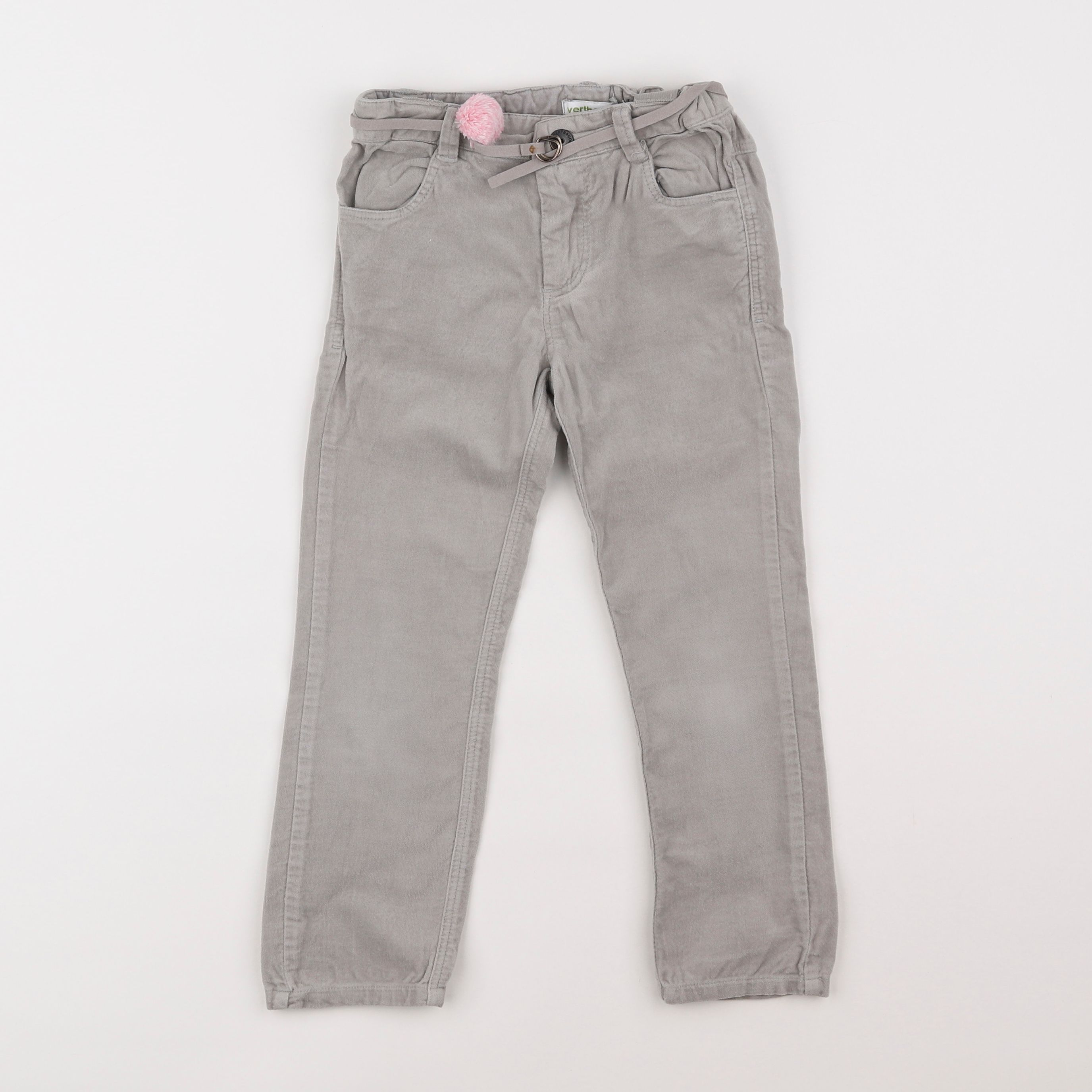 Vertbaudet - pantalon gris - 4 ans