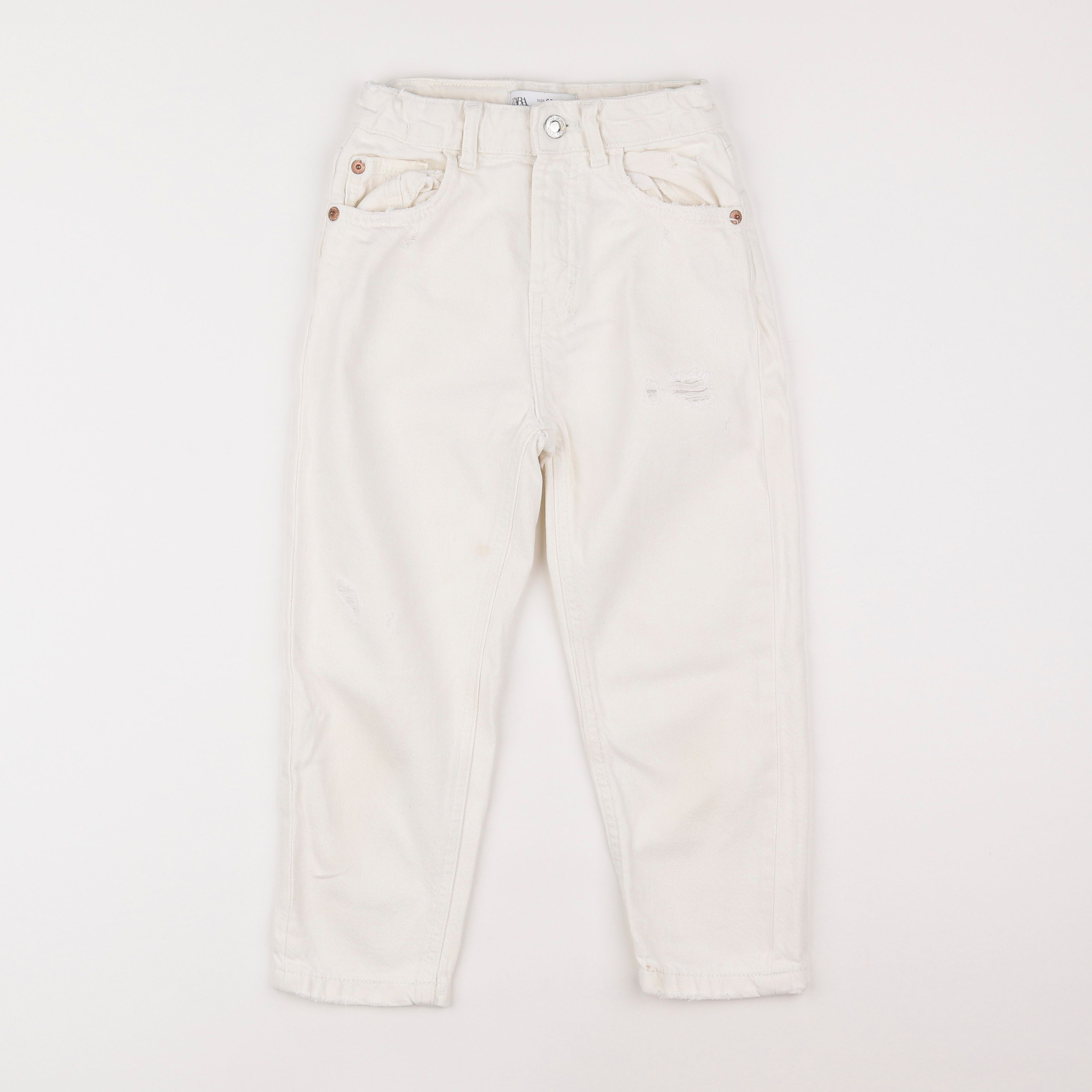 Zara - jean beige - 7 ans