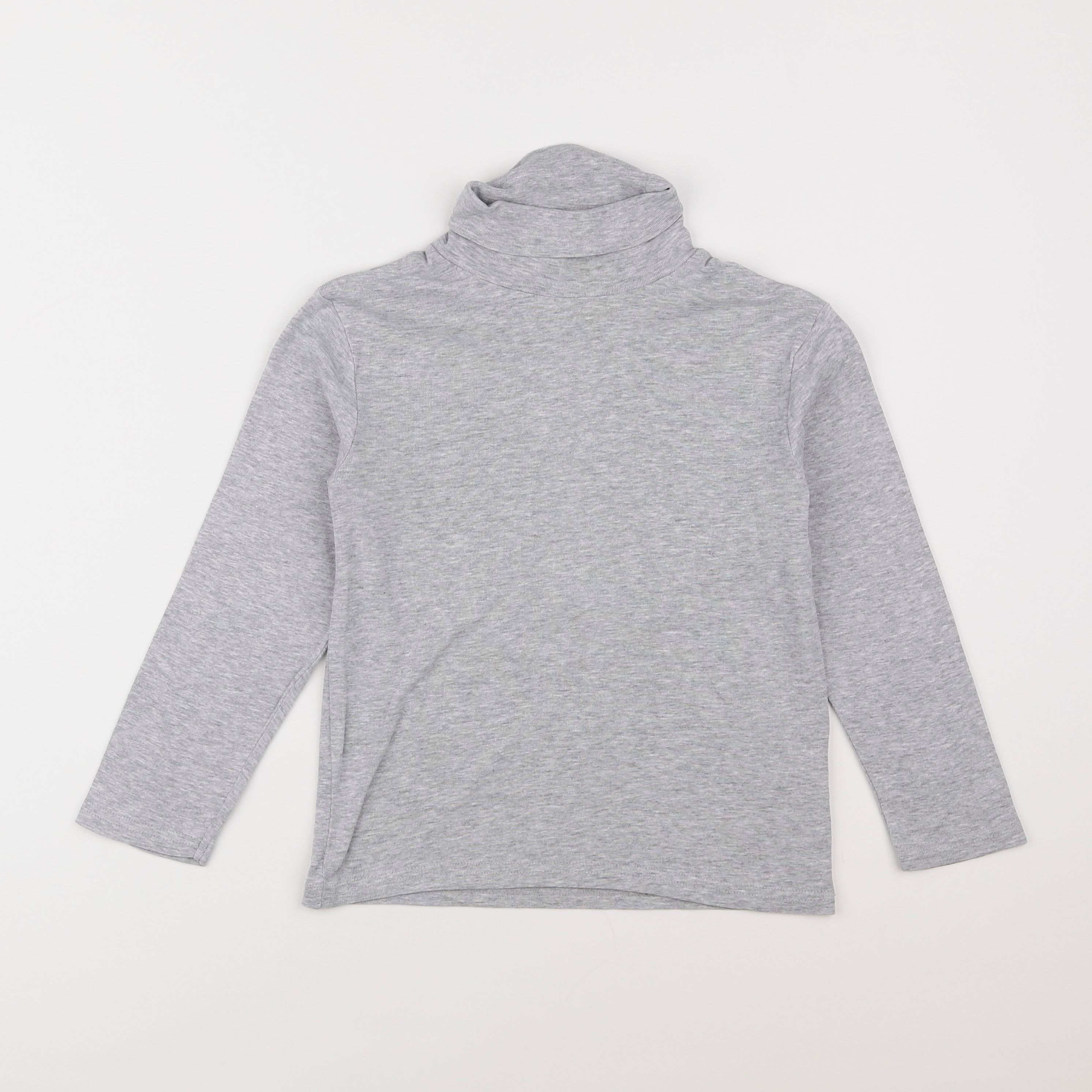 Vertbaudet - sous-pull gris - 8 ans