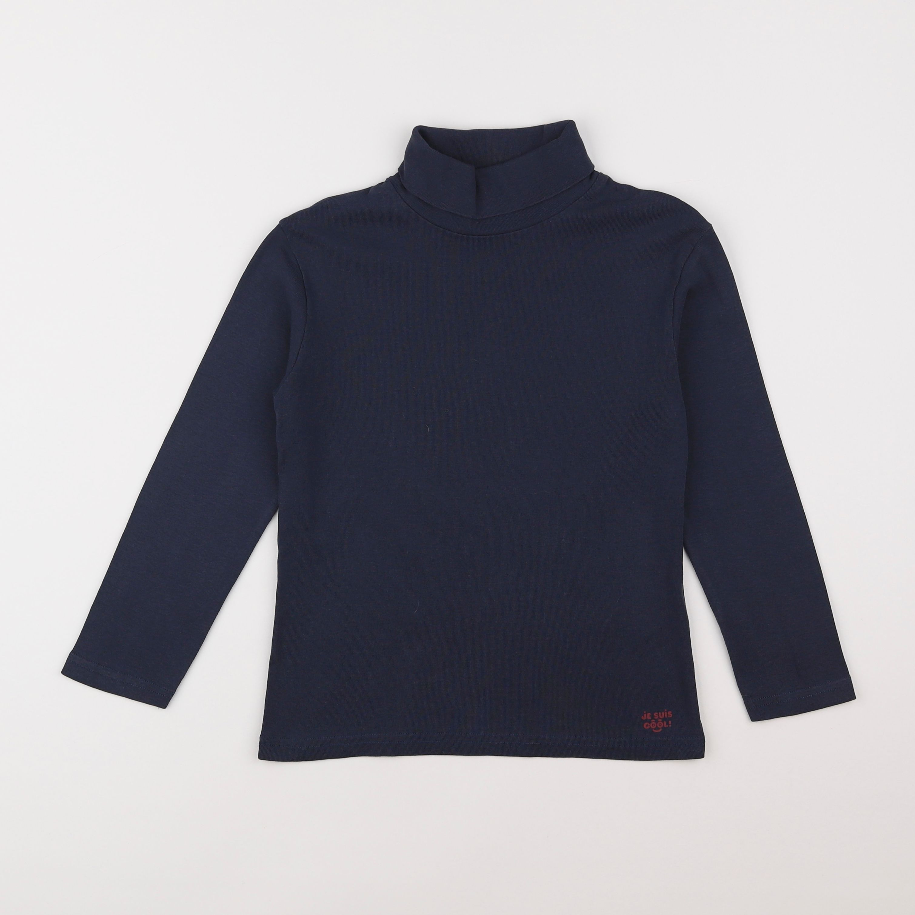 Vertbaudet - sous-pull bleu - 8 ans