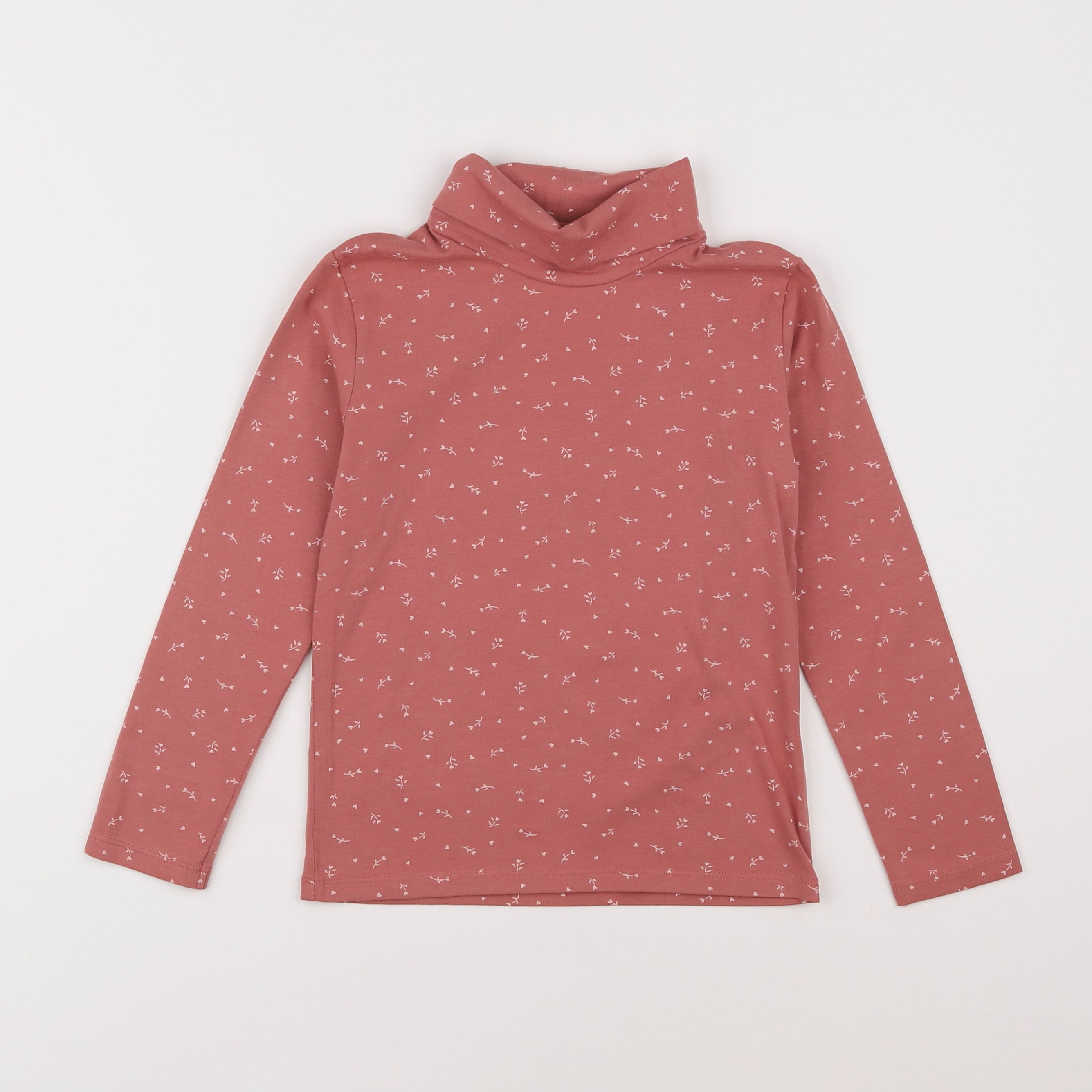 Vertbaudet - sous-pull rose - 6 ans