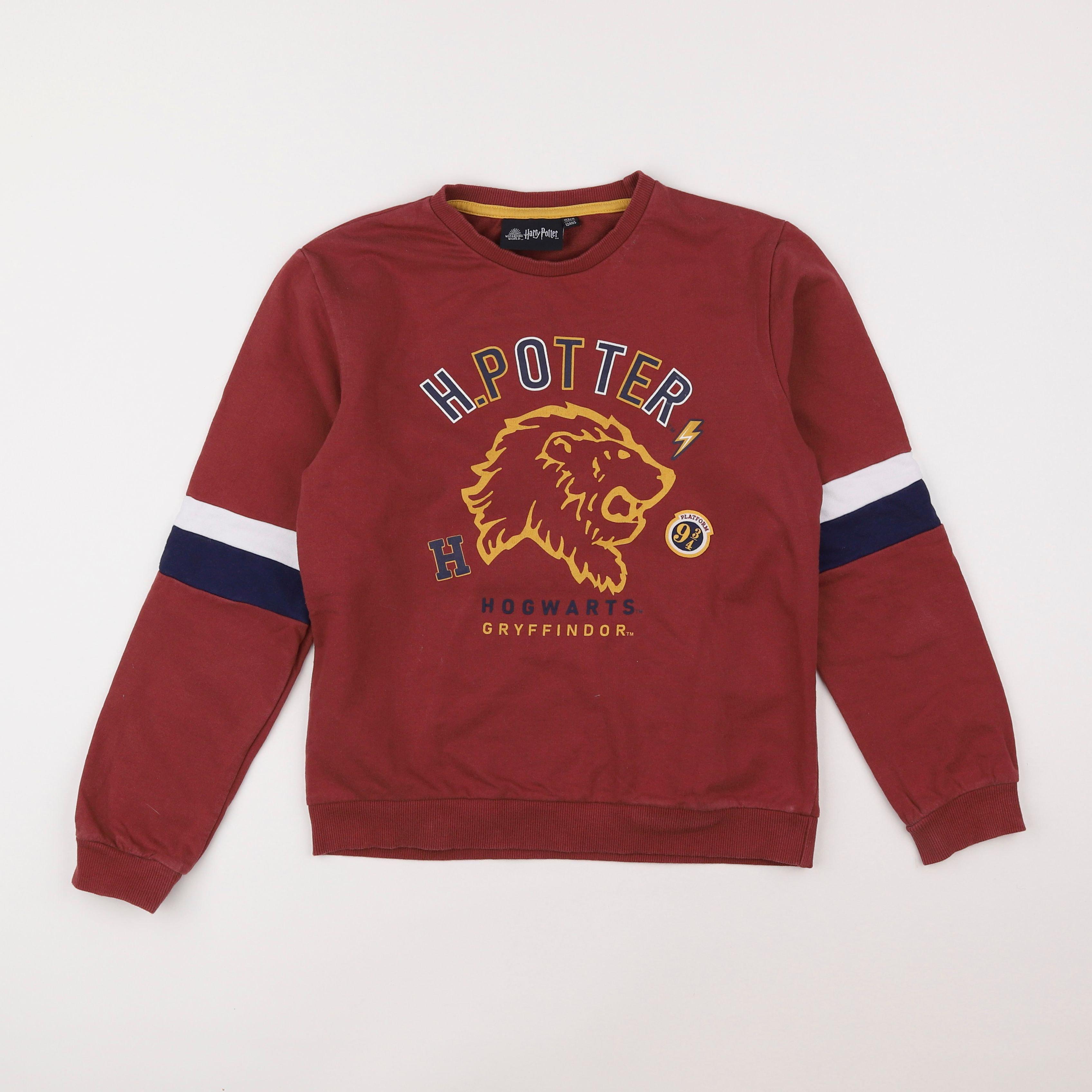 Vertbaudet - sweat rouge - 12 ans