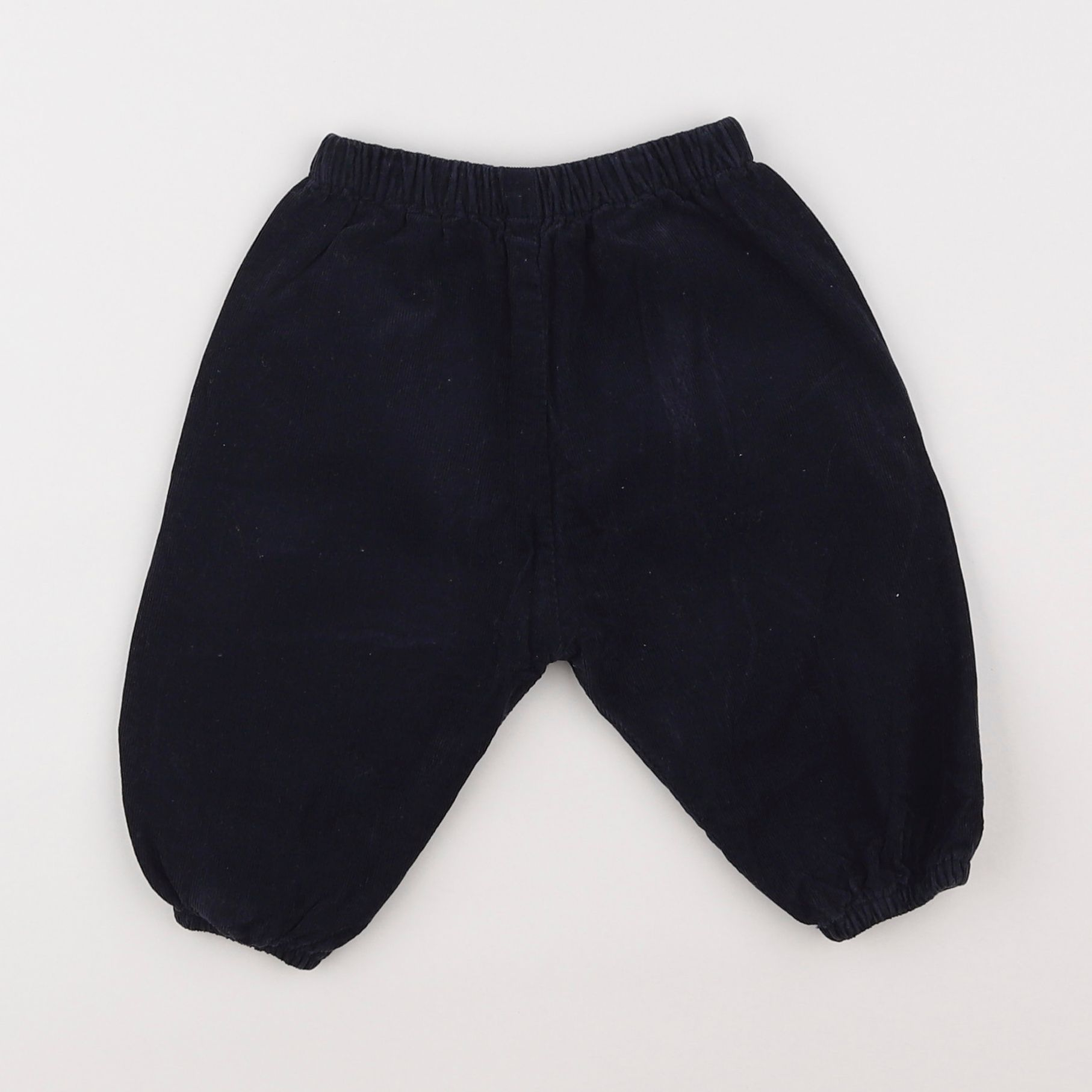 Boutchou - pantalon doublé bleu - 6 mois