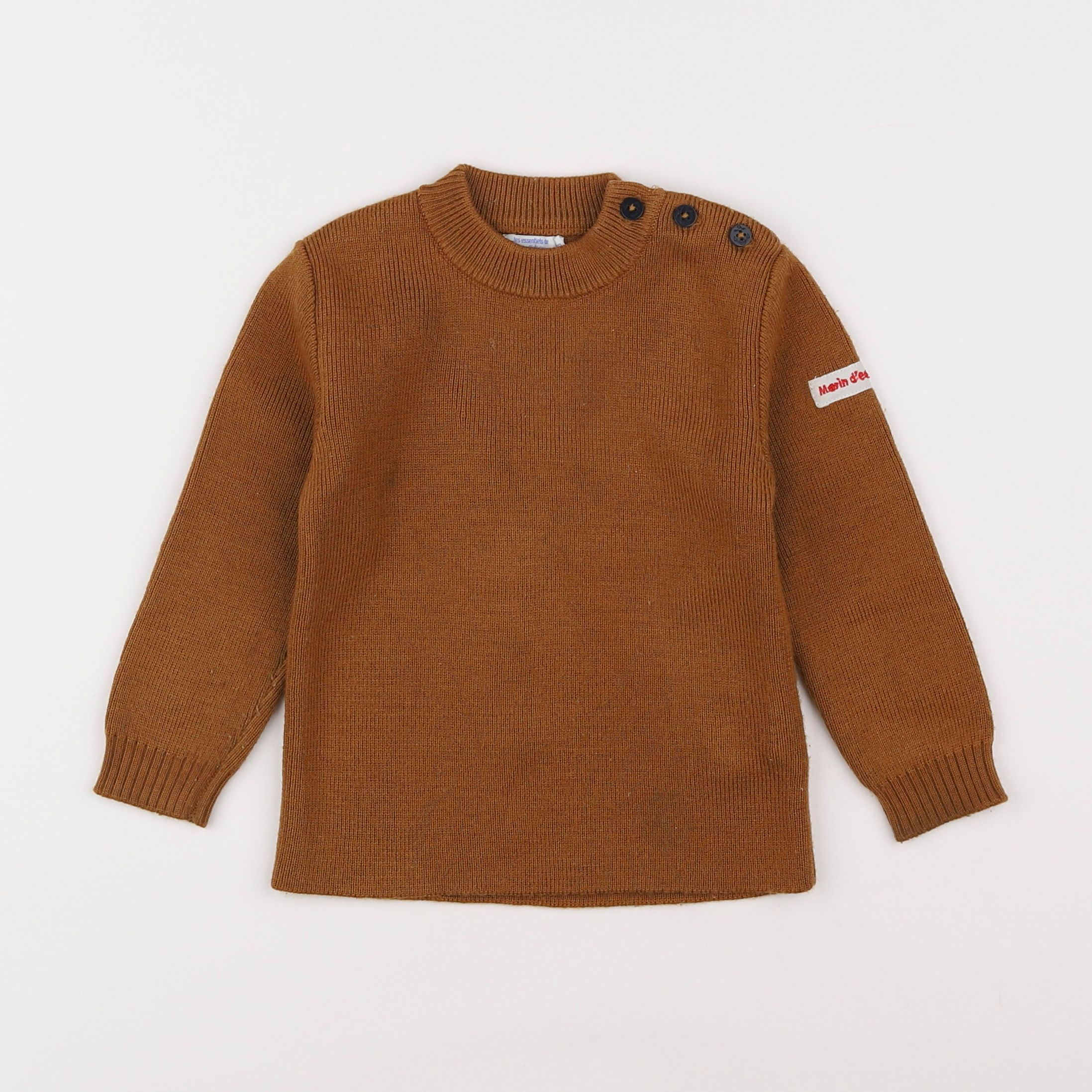 Boutchou - pull marron - 2 ans