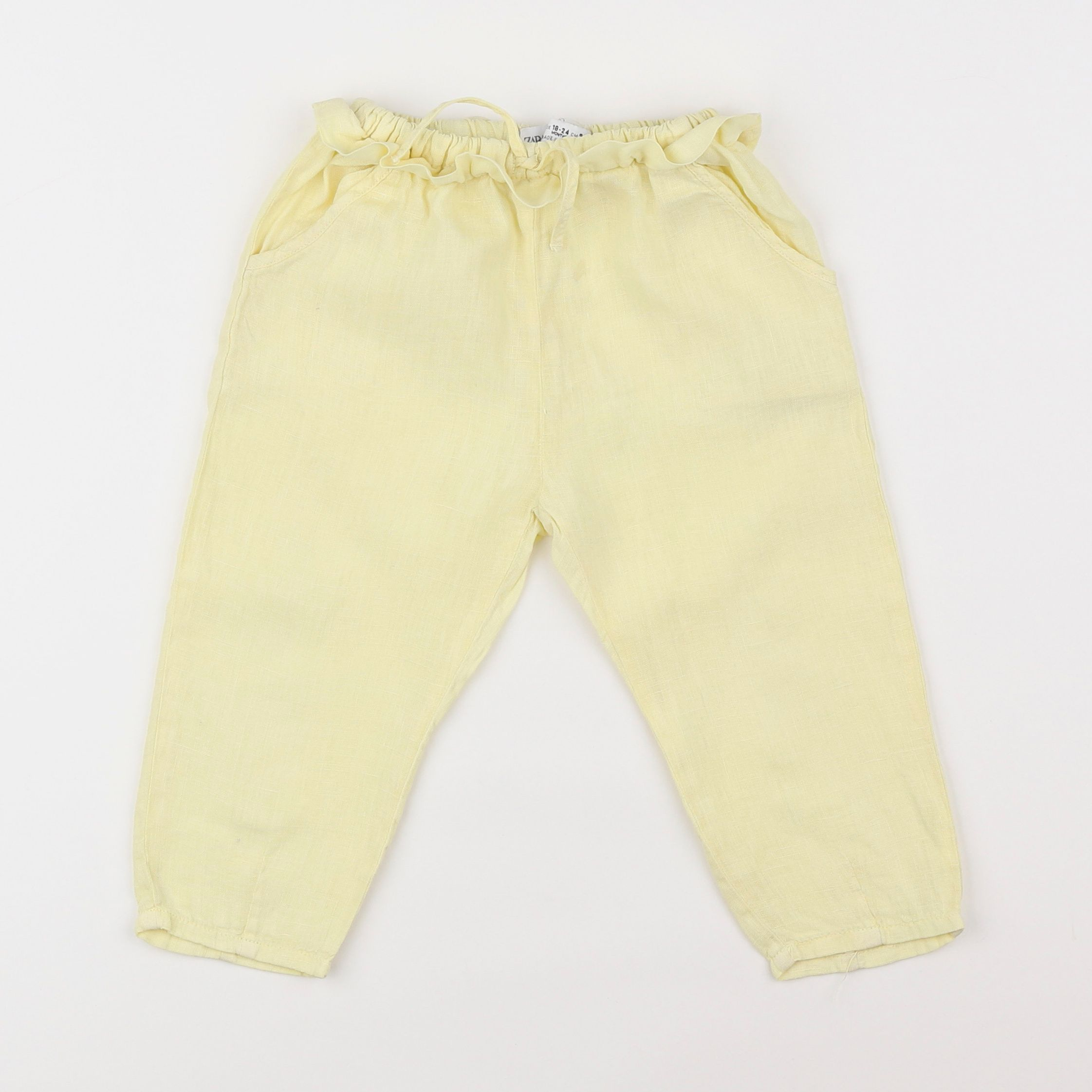 Zara - pantalon jaune - 18 mois à 2 ans