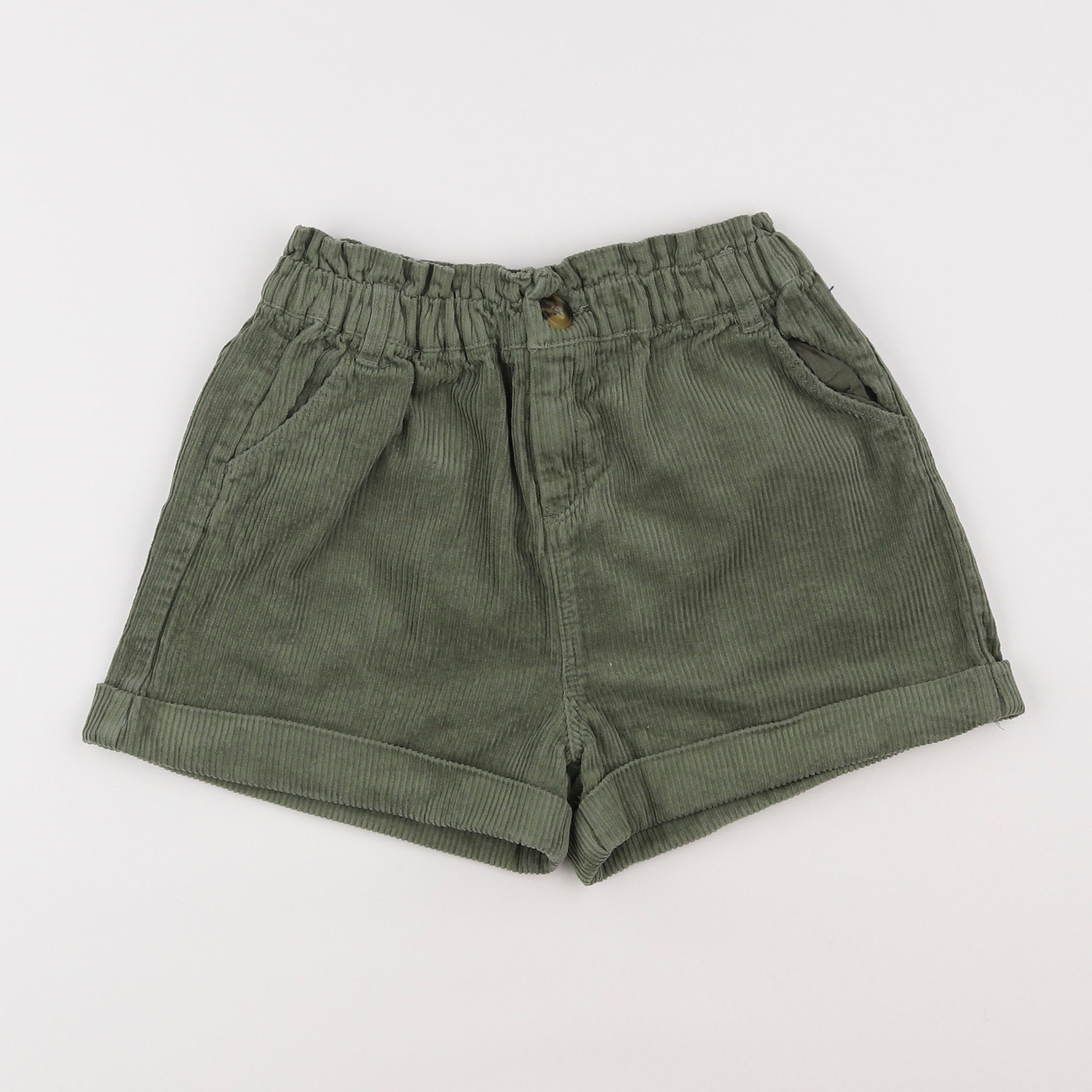 Vertbaudet - short vert - 9 ans