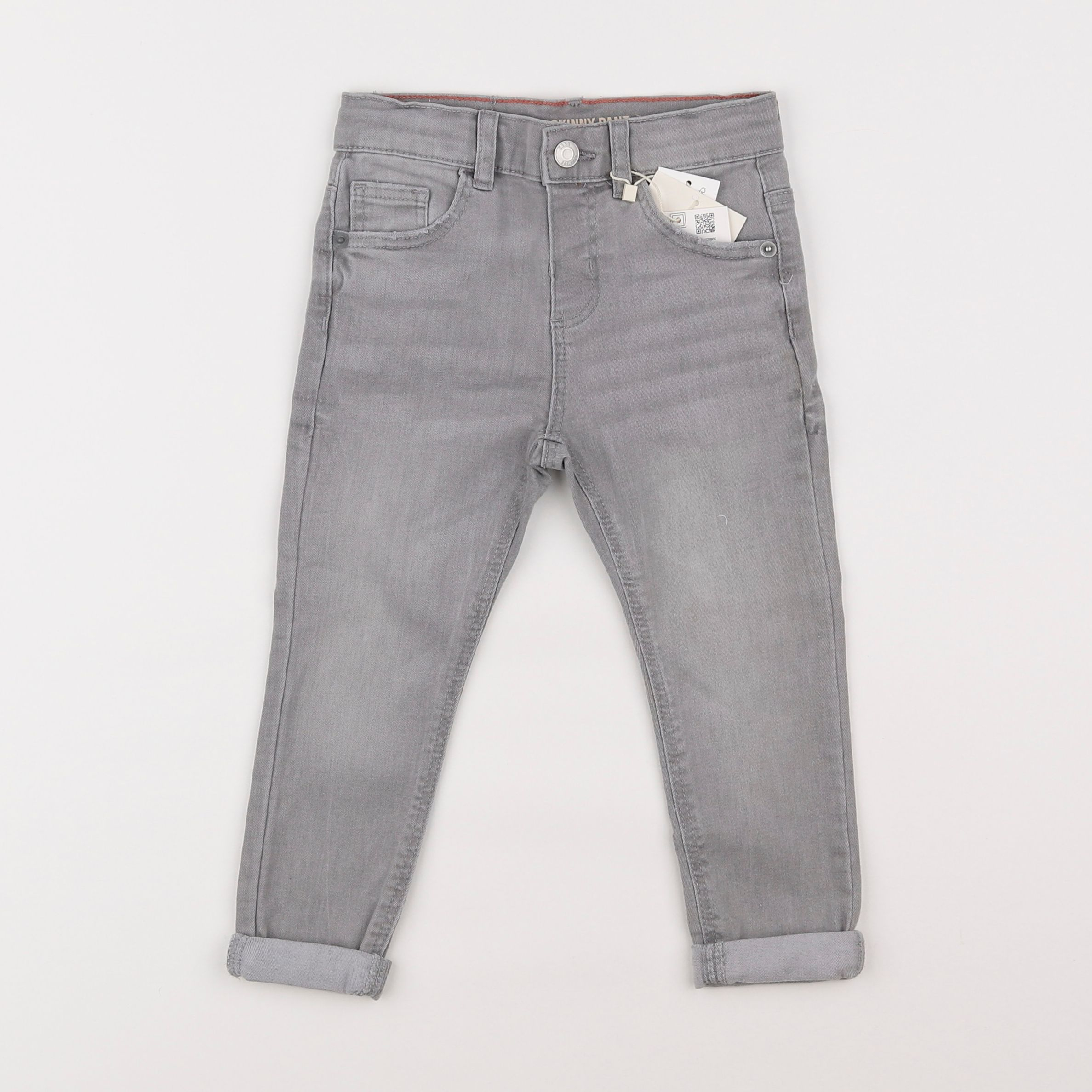 Zara - pantalon gris - 2/3 ans