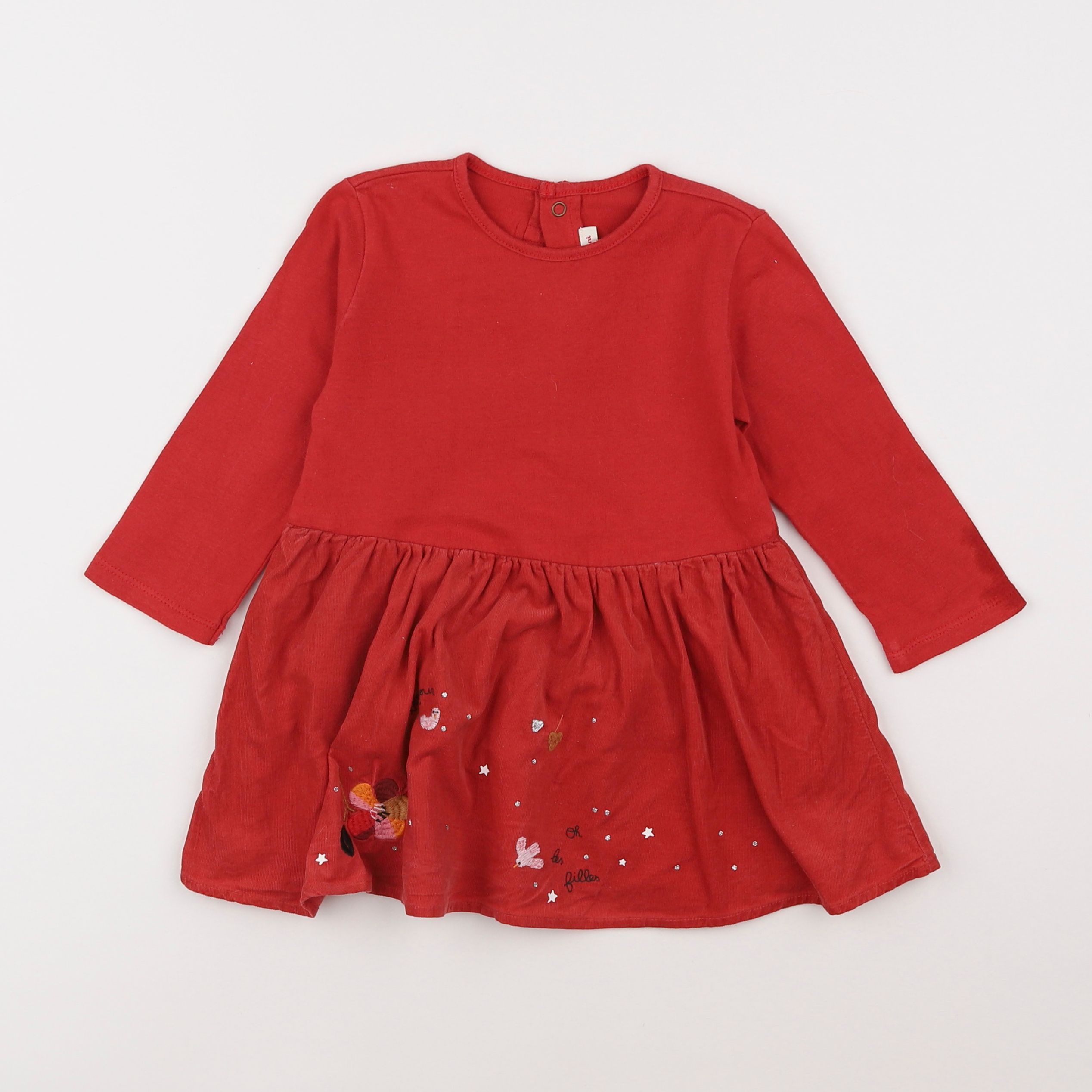 Catimini - robe rouge - 18 mois