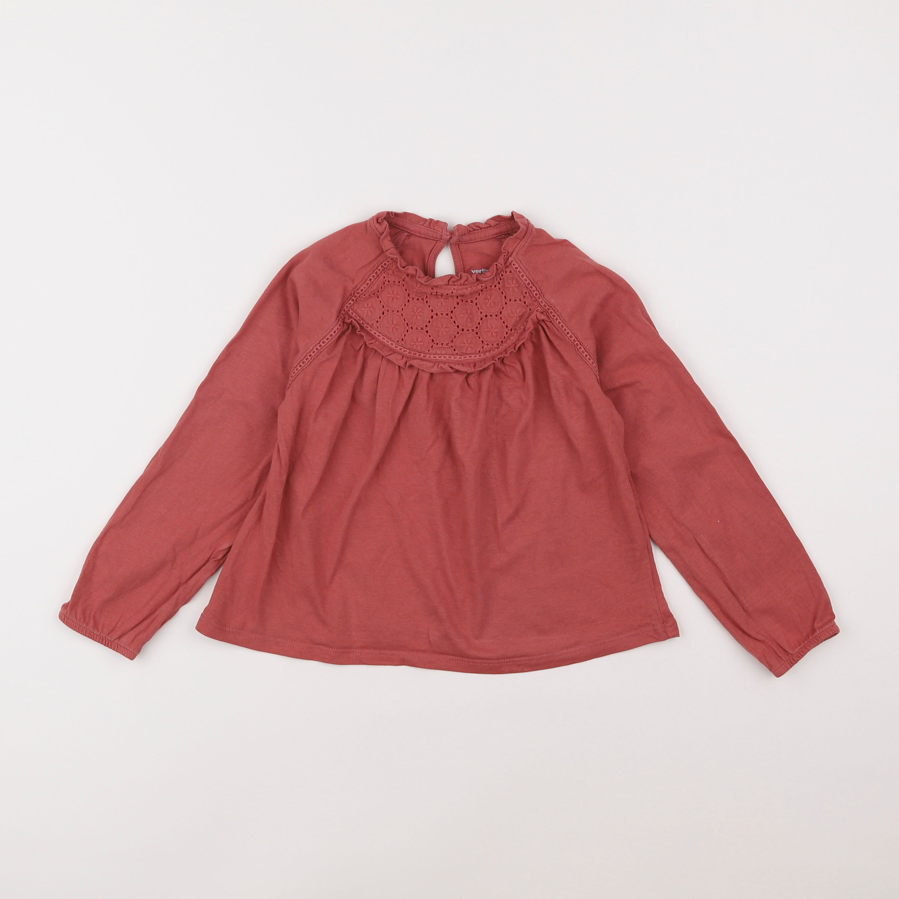 Vertbaudet - tee-shirt rose - 4 ans