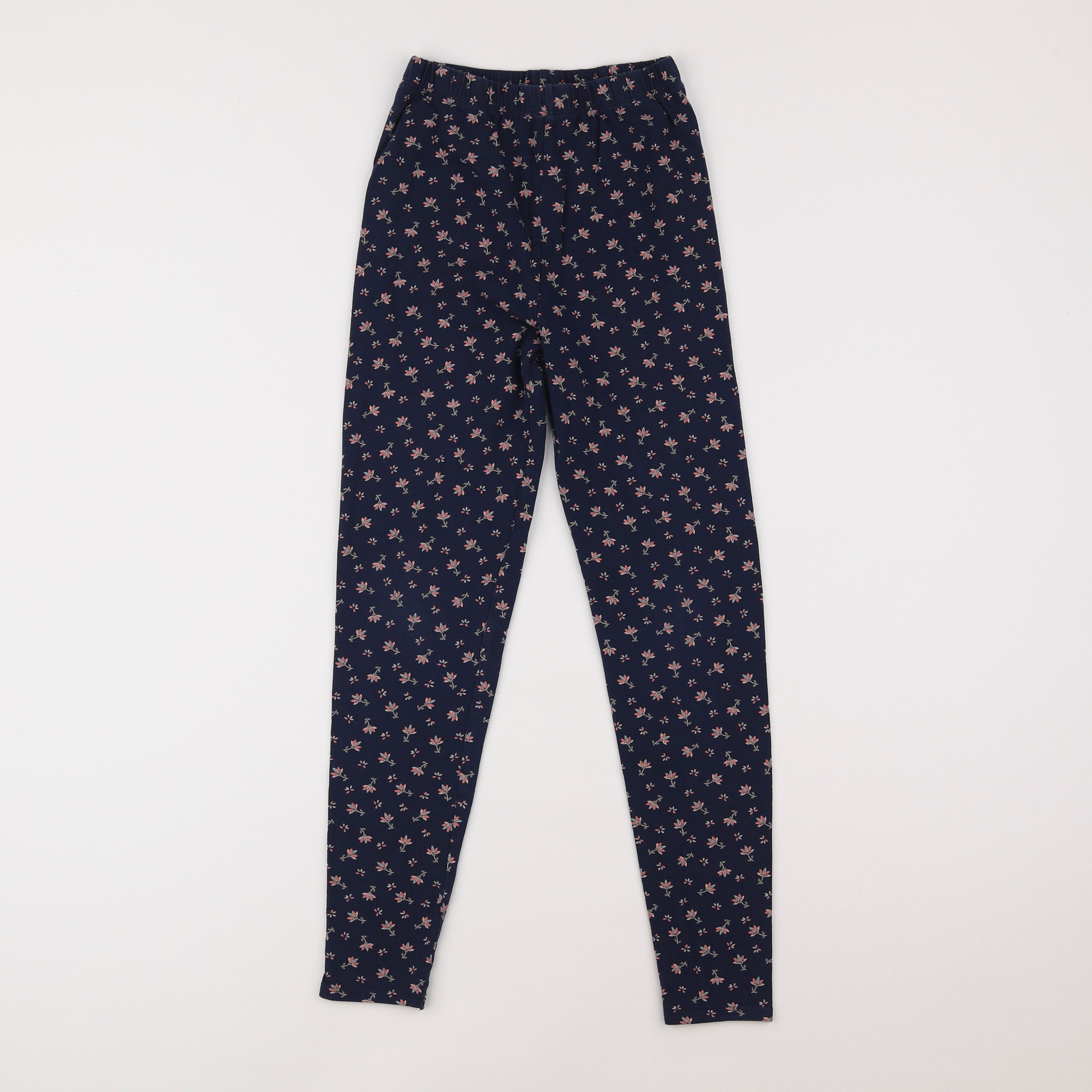 Vertbaudet - legging bleu - 12 ans