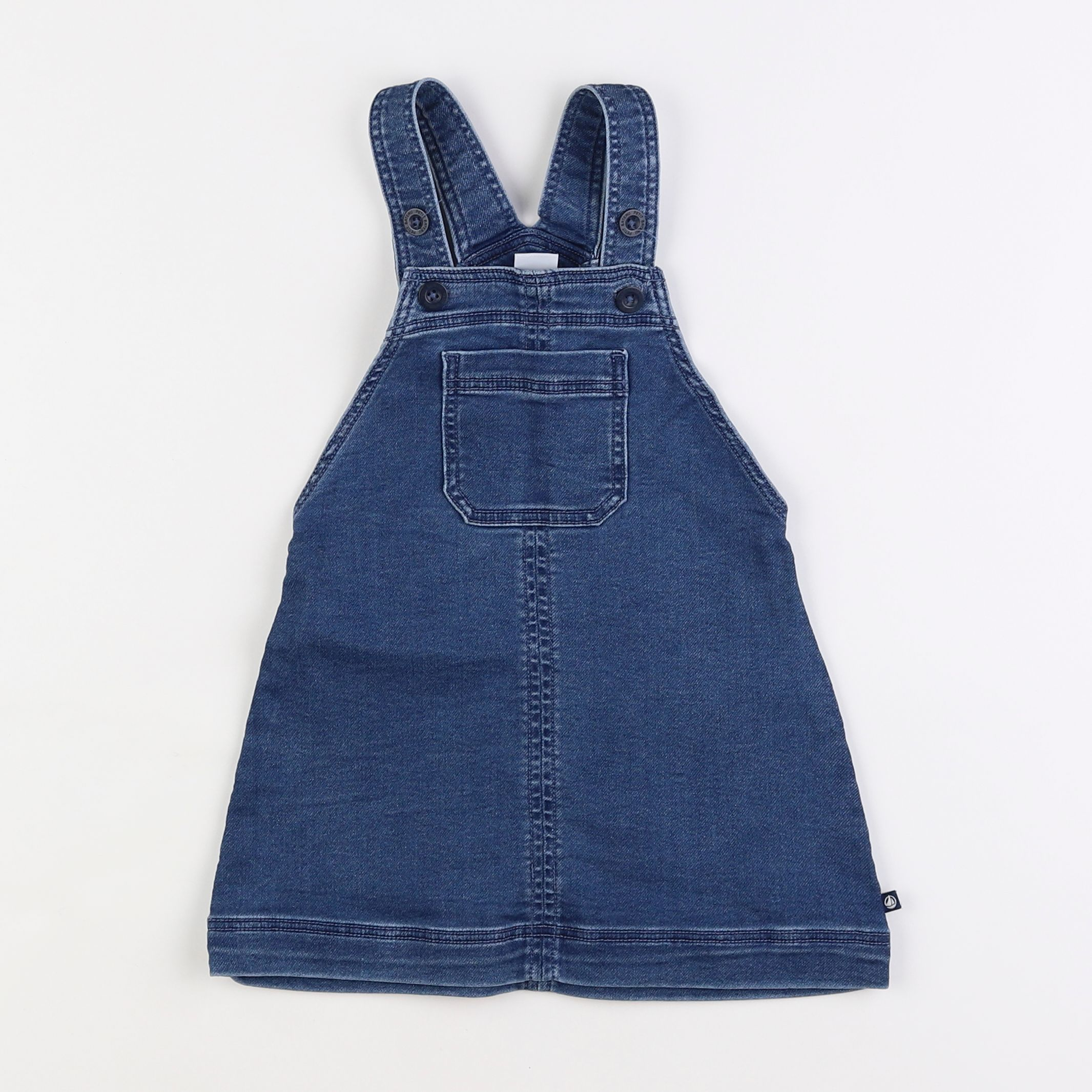 Petit Bateau - robe bleu - 3 ans