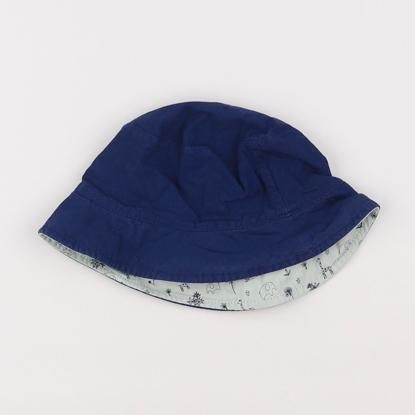 Vertbaudet - chapeau bleu - 1/3 mois