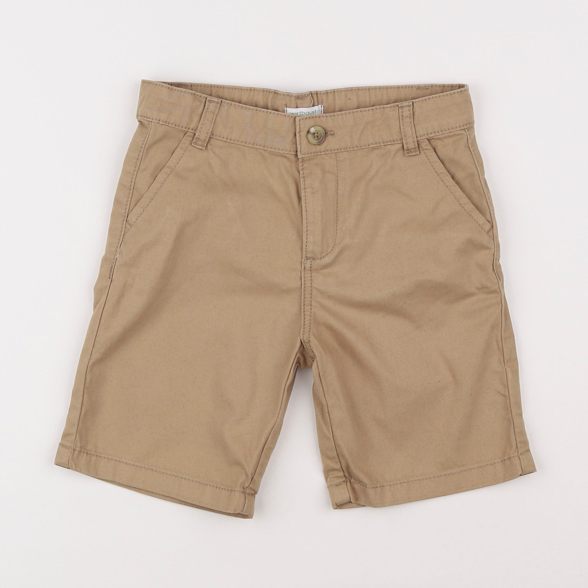 Vertbaudet - short marron - 4 ans