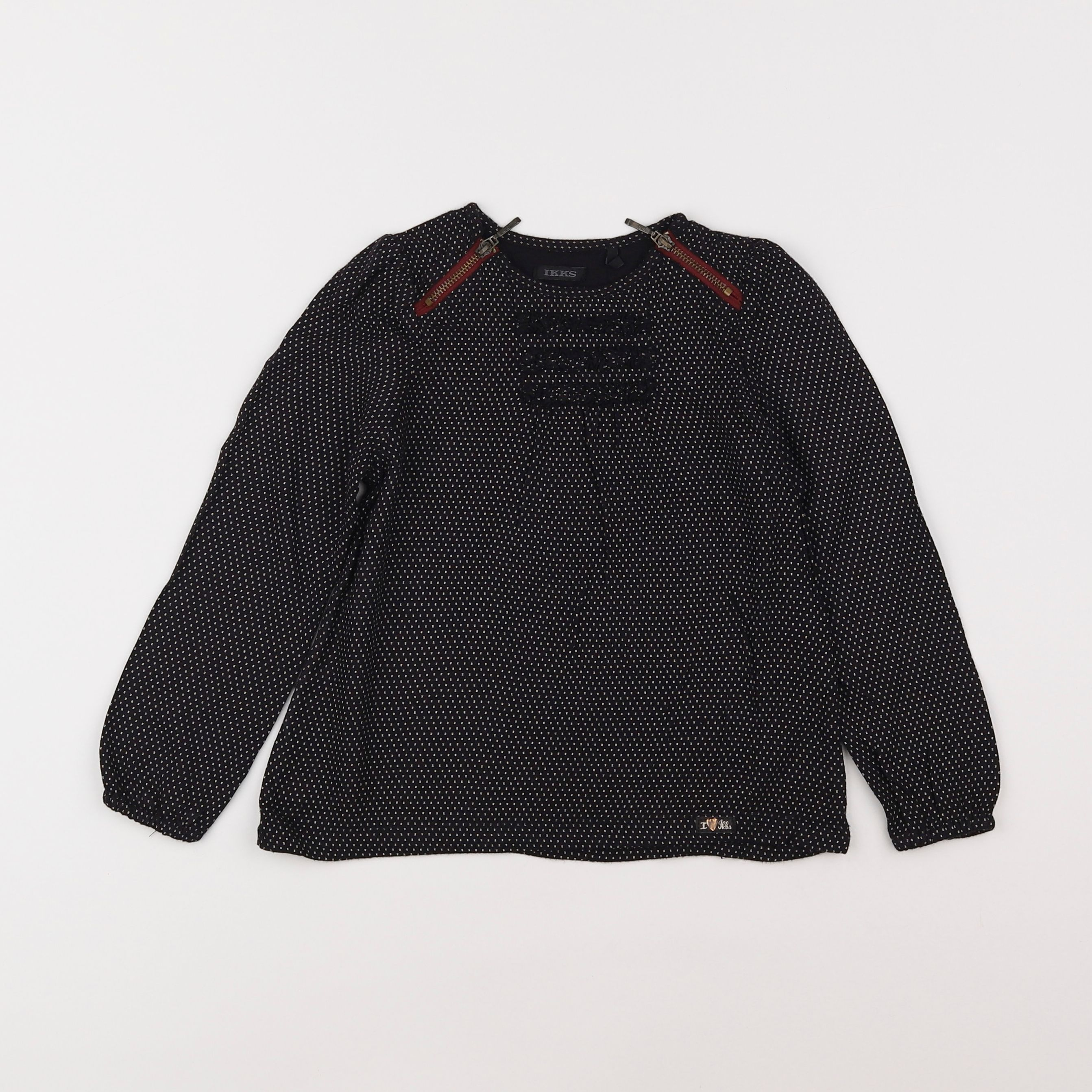 IKKS - blouse noir - 4 ans