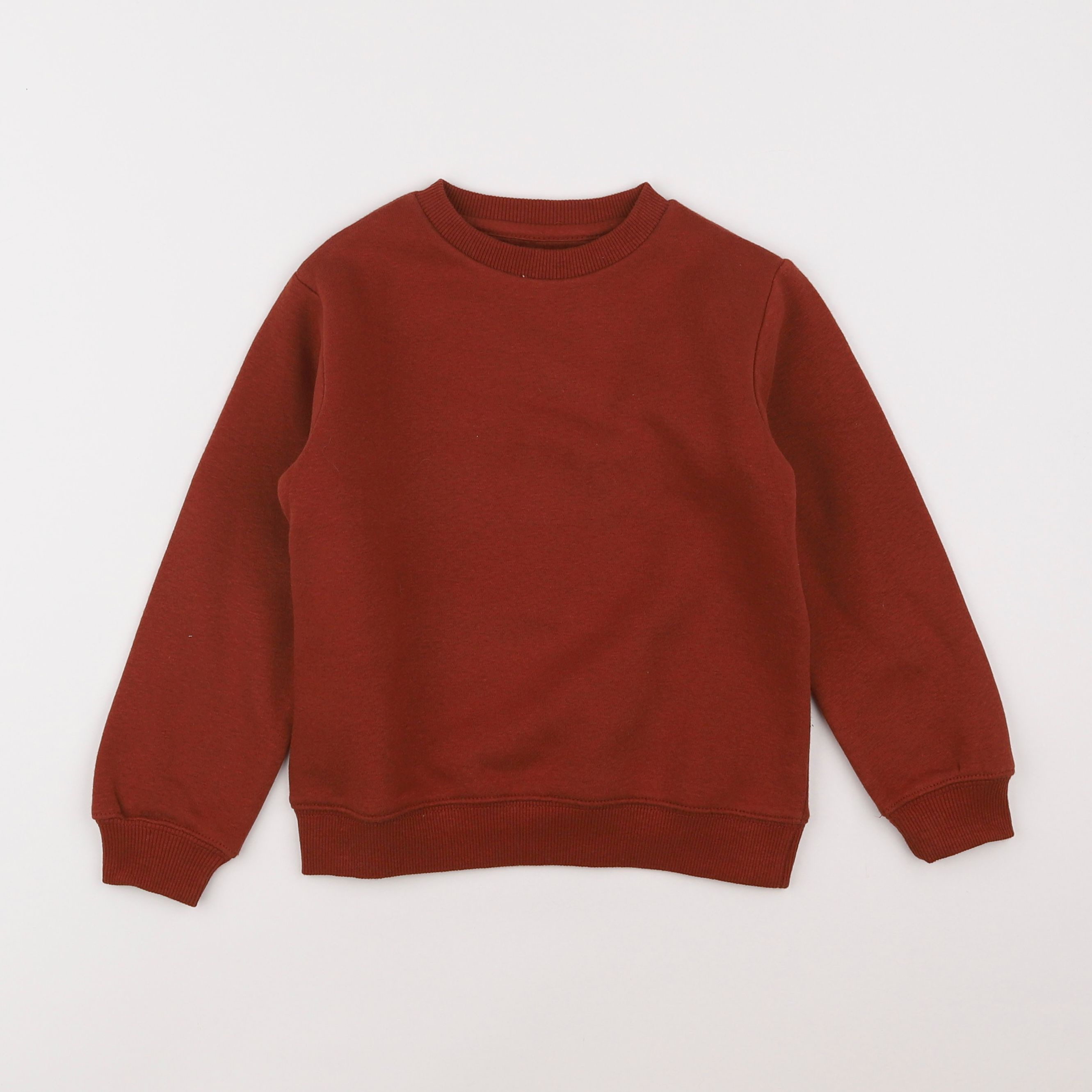 Vertbaudet - sweat marron - 5 ans