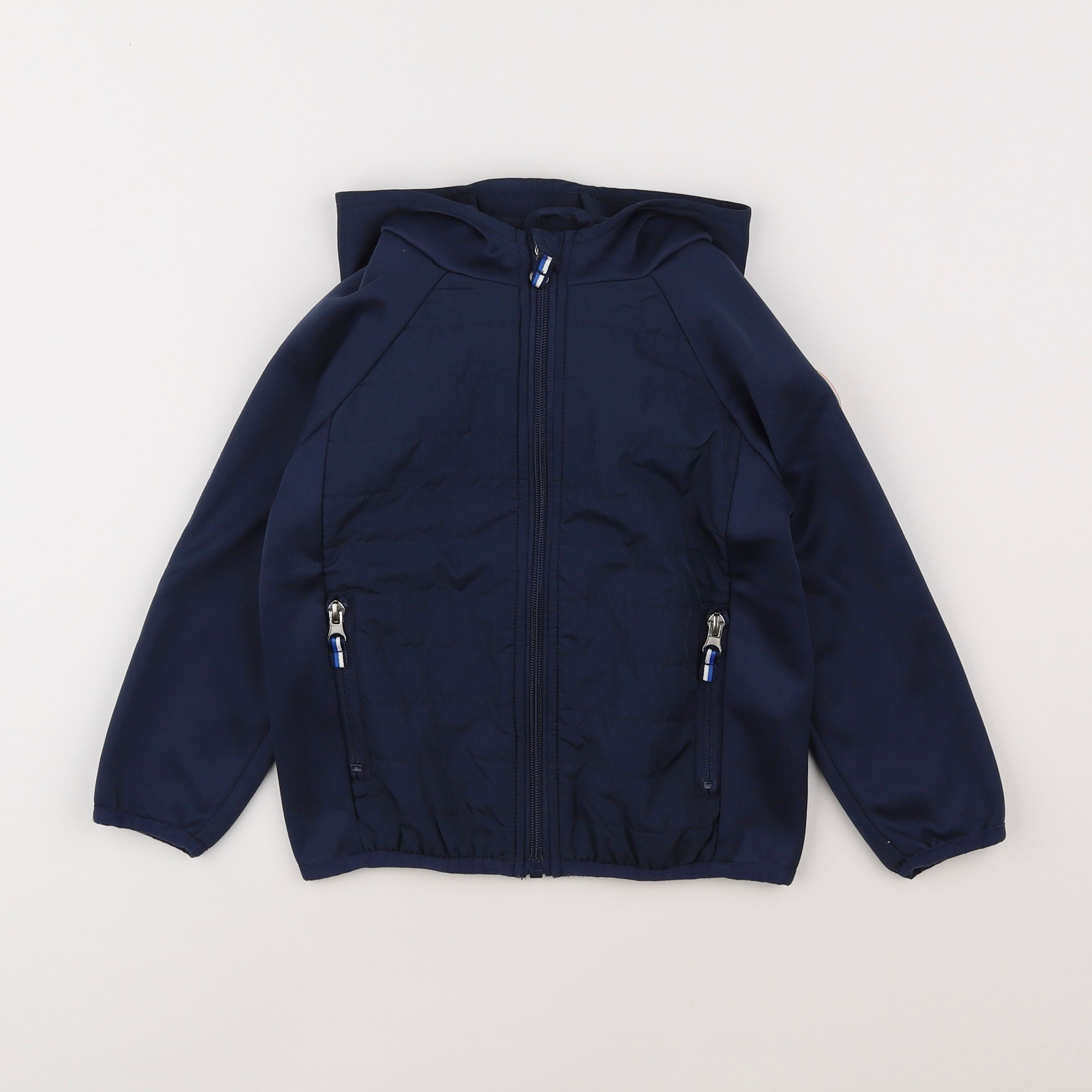 Vertbaudet - sweat bleu - 4 ans