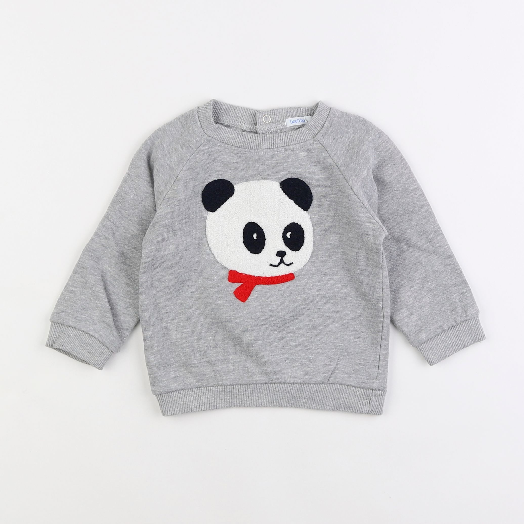 Boutchou - sweat gris - 18 mois