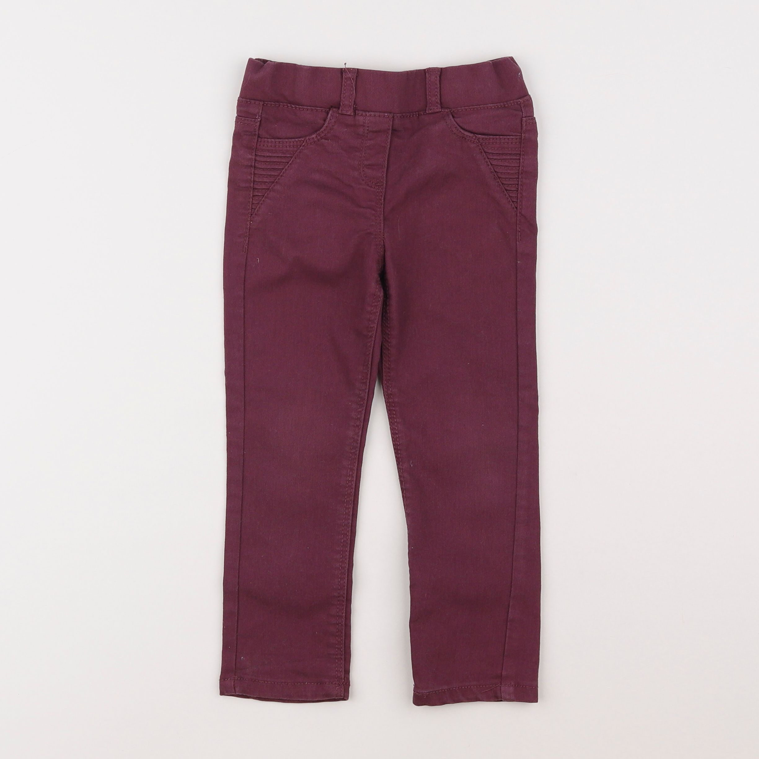 Vertbaudet - jegging violet - 3 ans