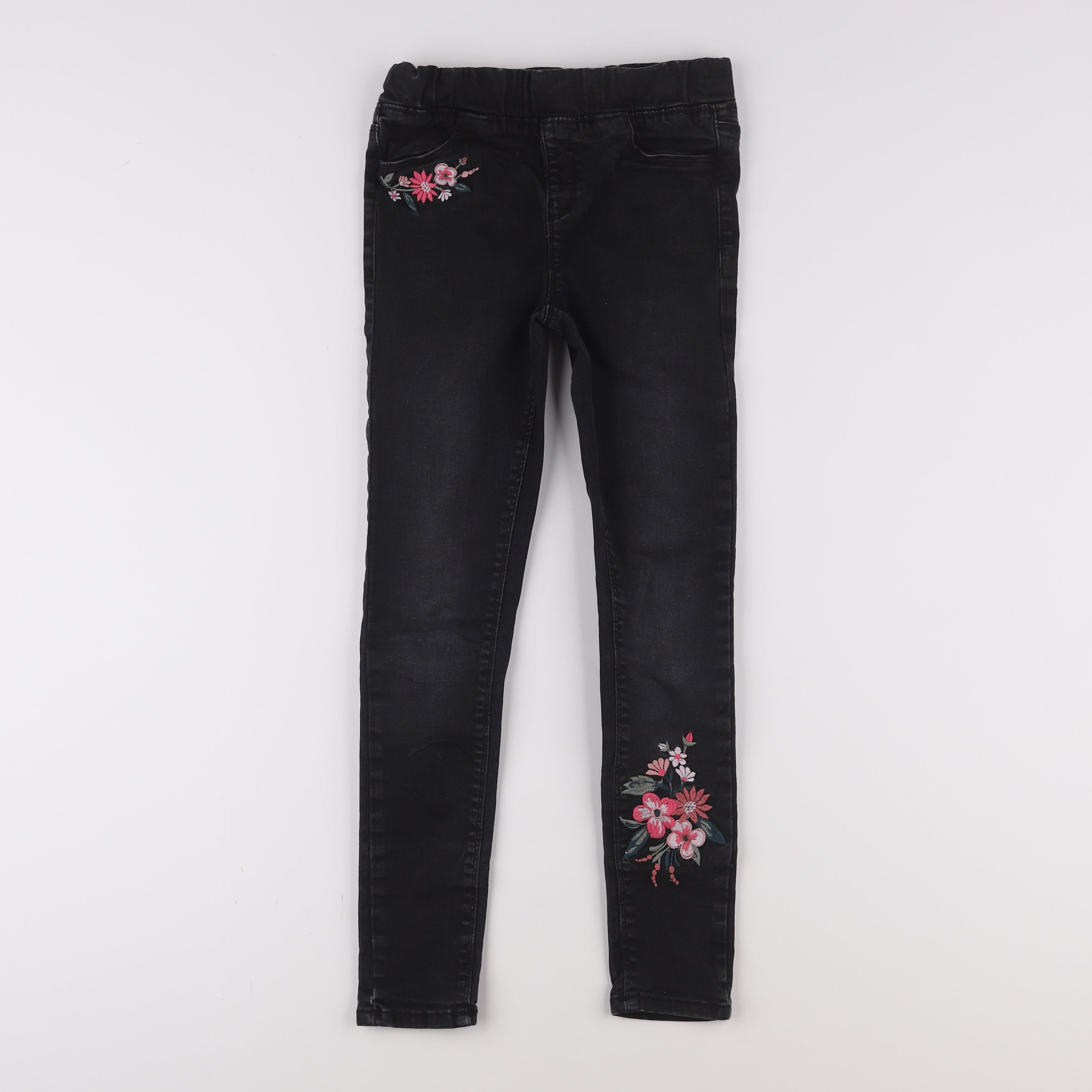 Vertbaudet - jegging noir - 10 ans