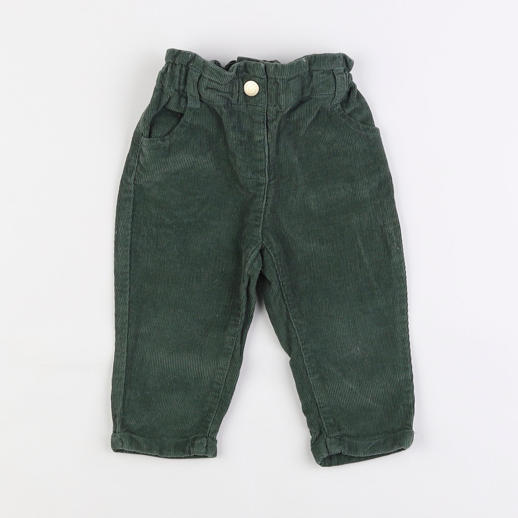 Tape à l'oeil - pantalon vert - 12 mois