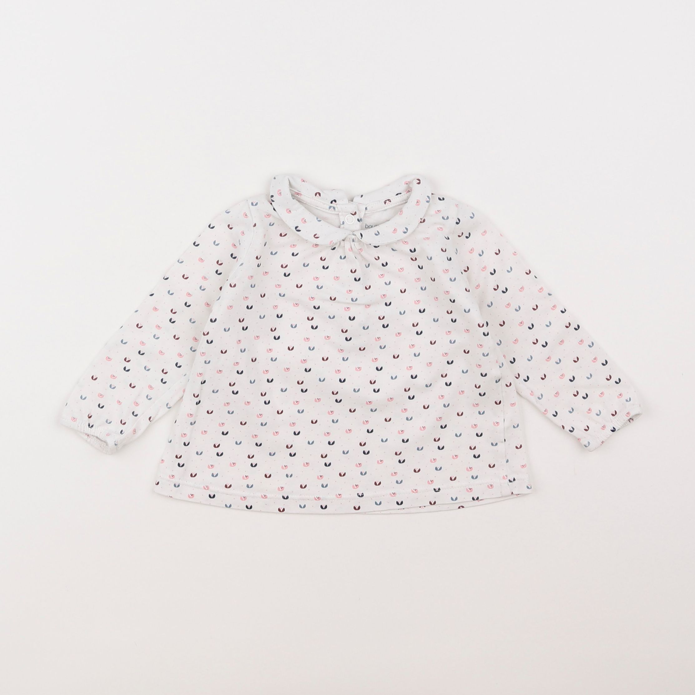 Boutchou - tee-shirt blanc - 6 mois