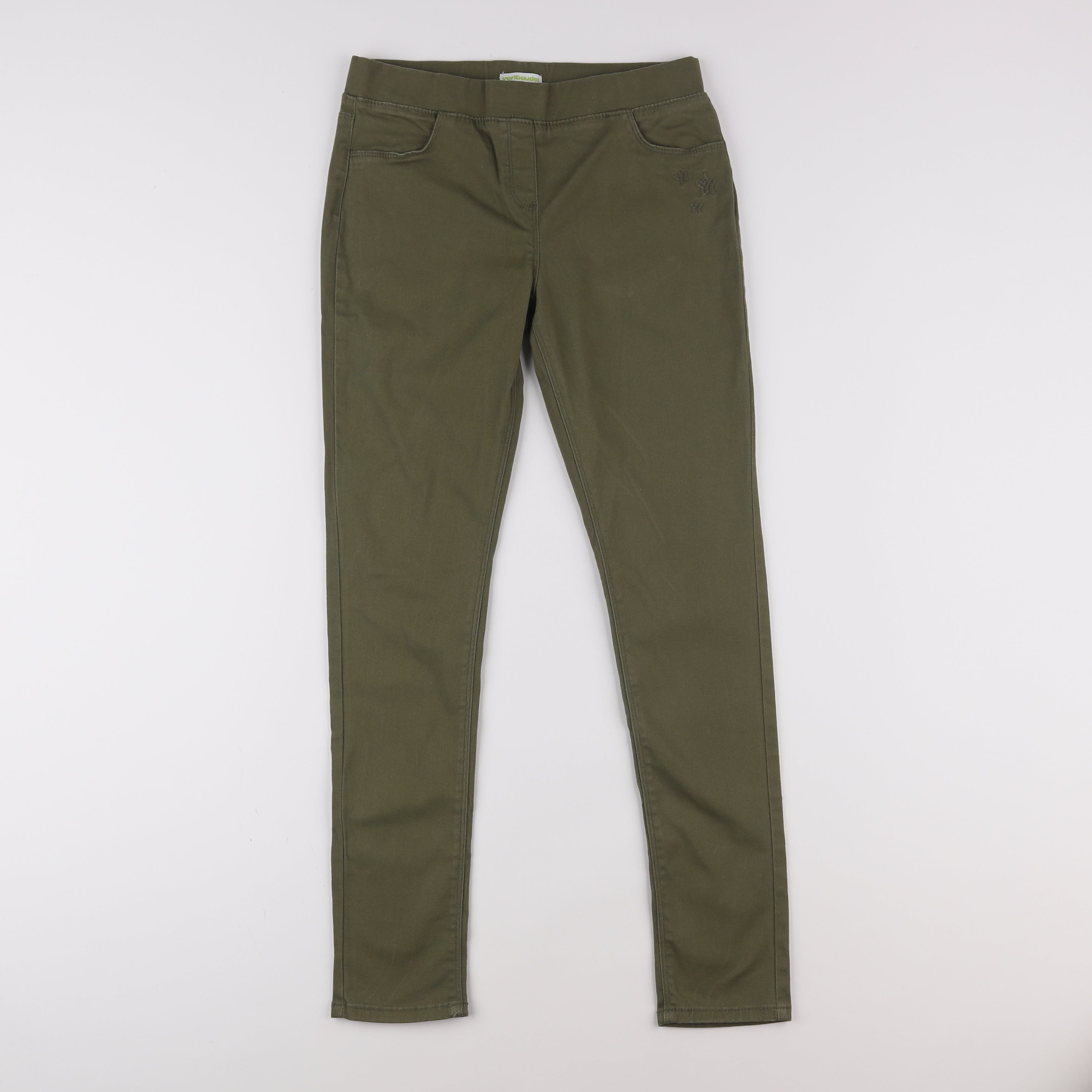 Vertbaudet - jegging vert - 12 ans