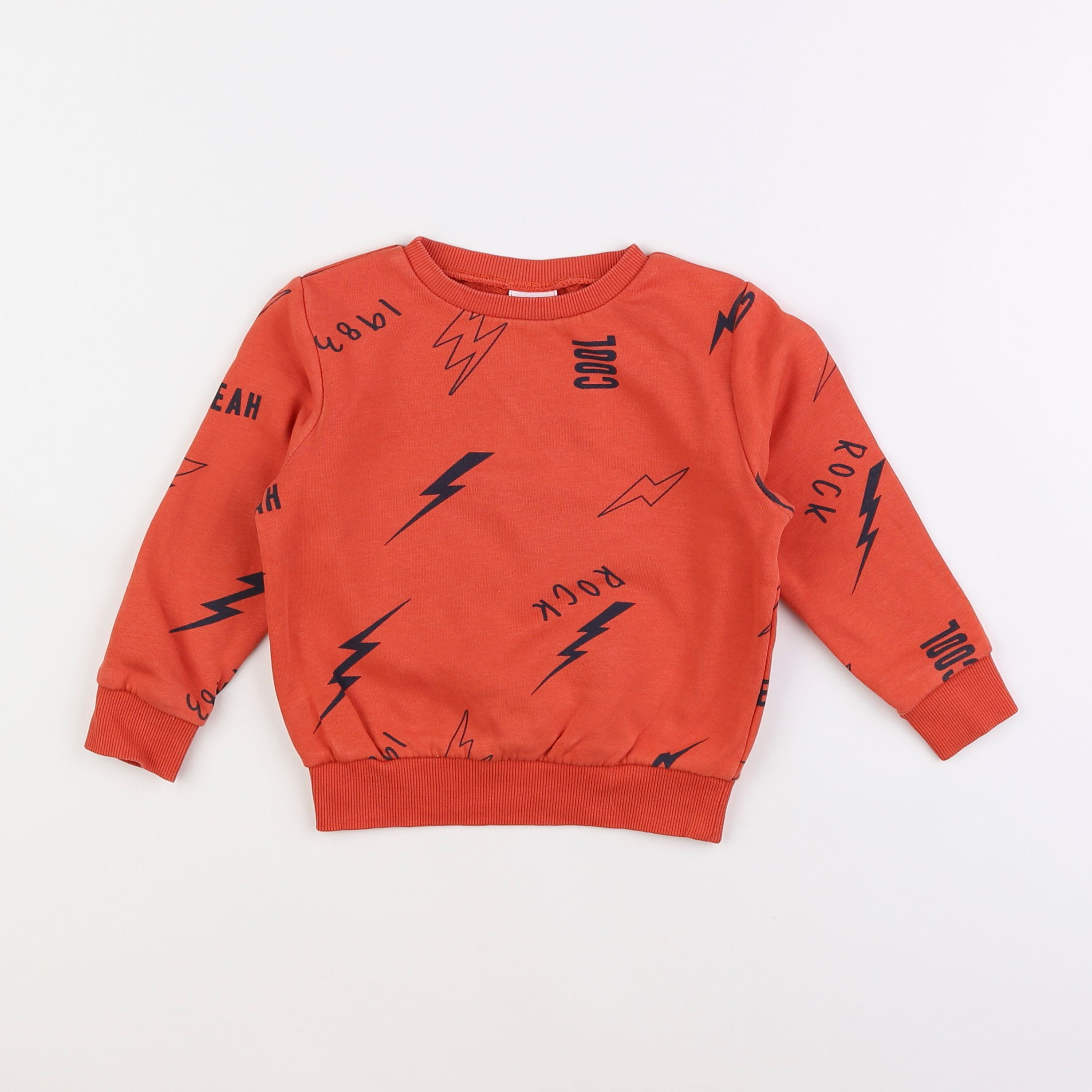 Tape à l'oeil - sweat rouge - 2 ans