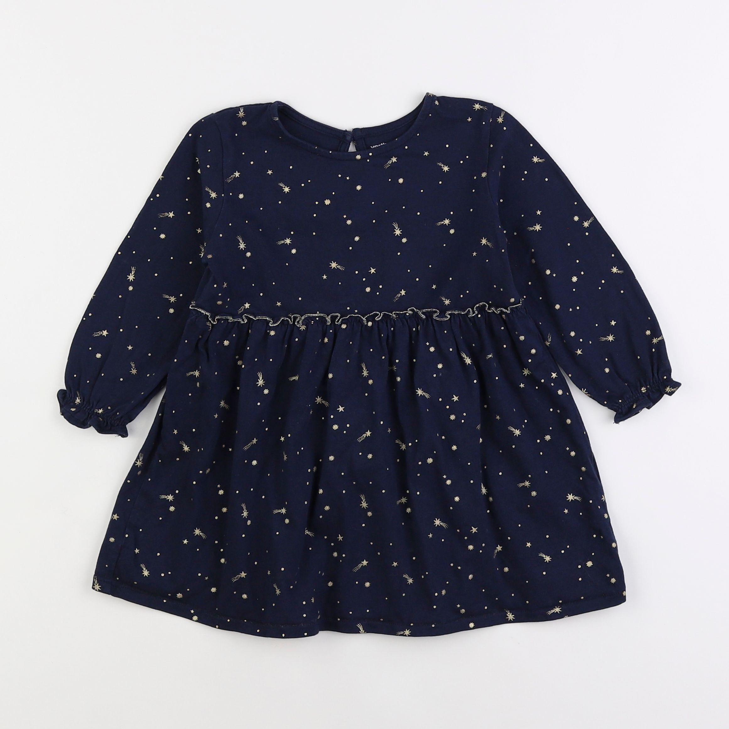 Vertbaudet - robe bleu - 3 ans