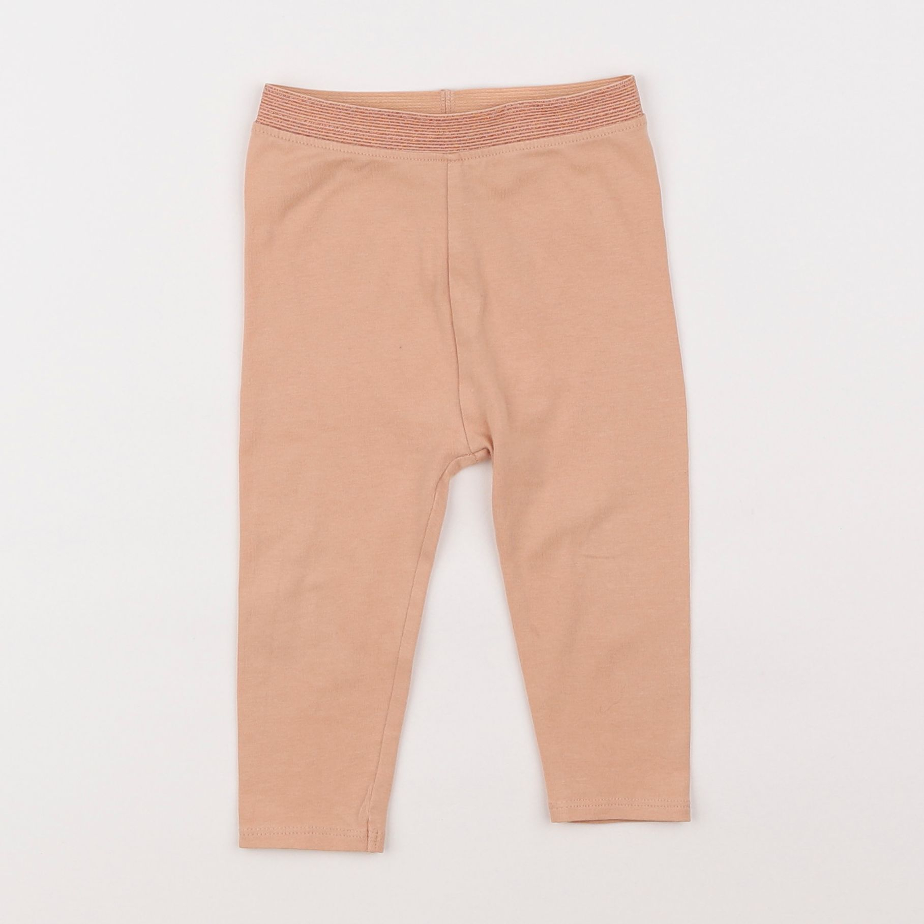 Vertbaudet - legging coton rose - 12 mois