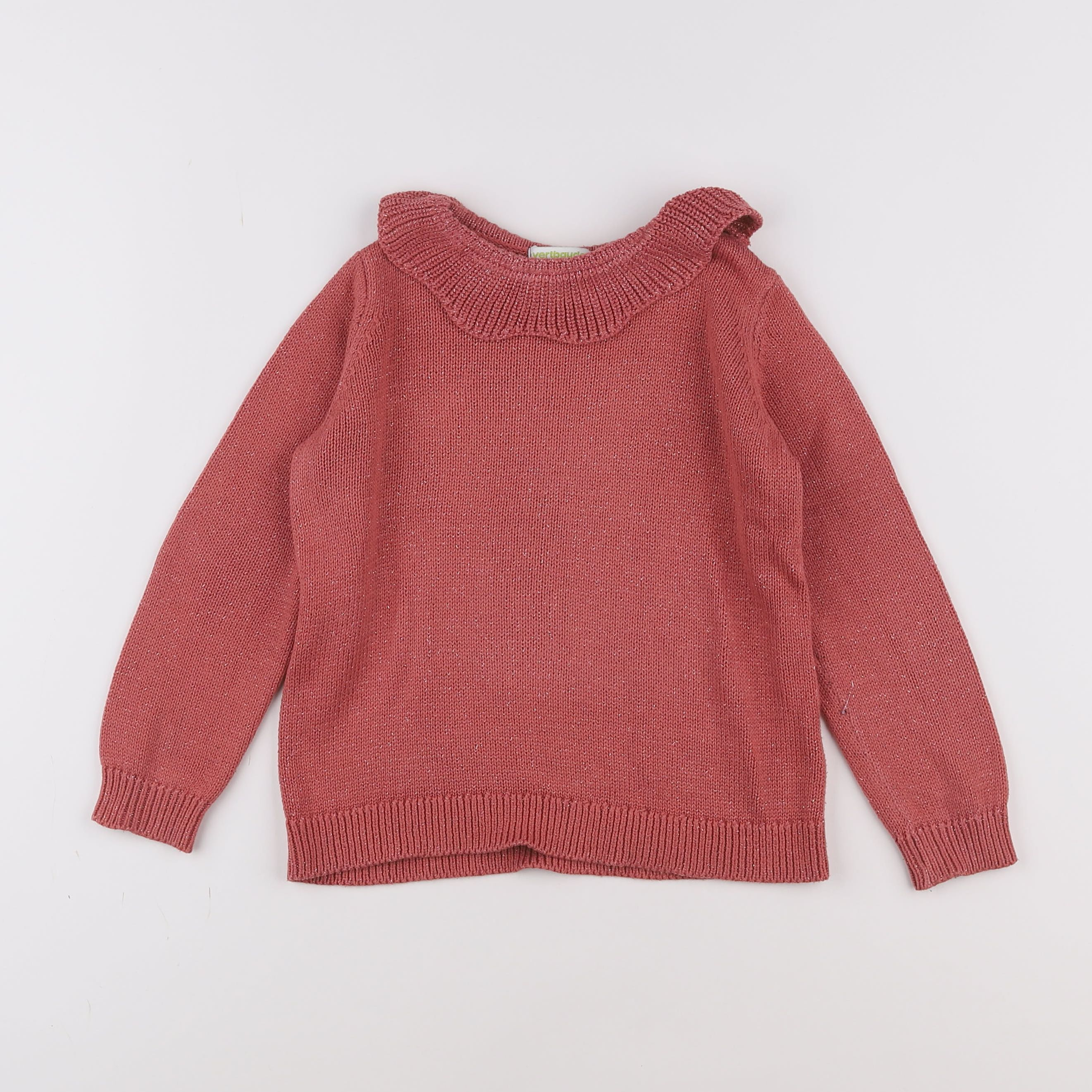 Vertbaudet - pull rose - 5 ans