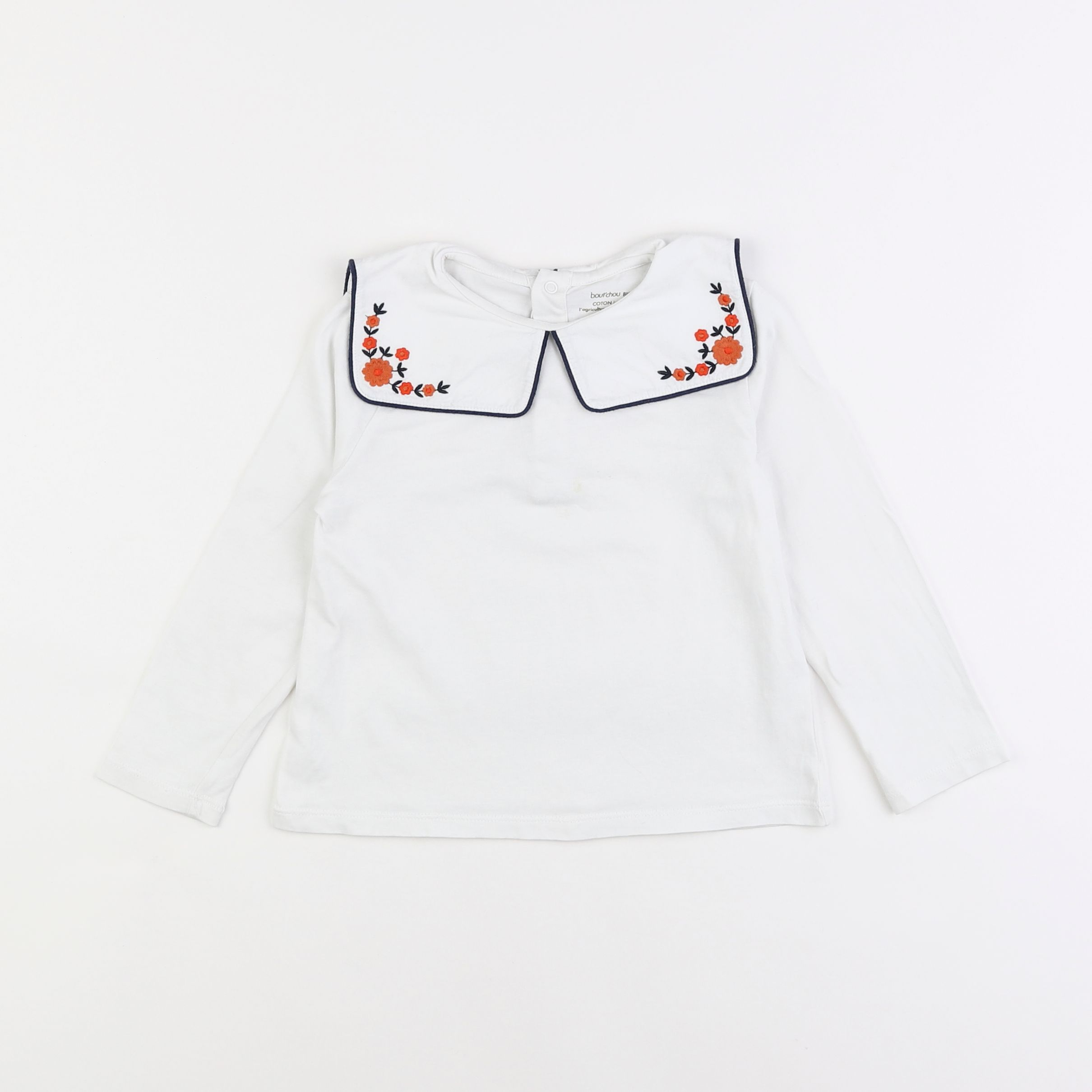 Boutchou - tee-shirt blanc - 3 ans