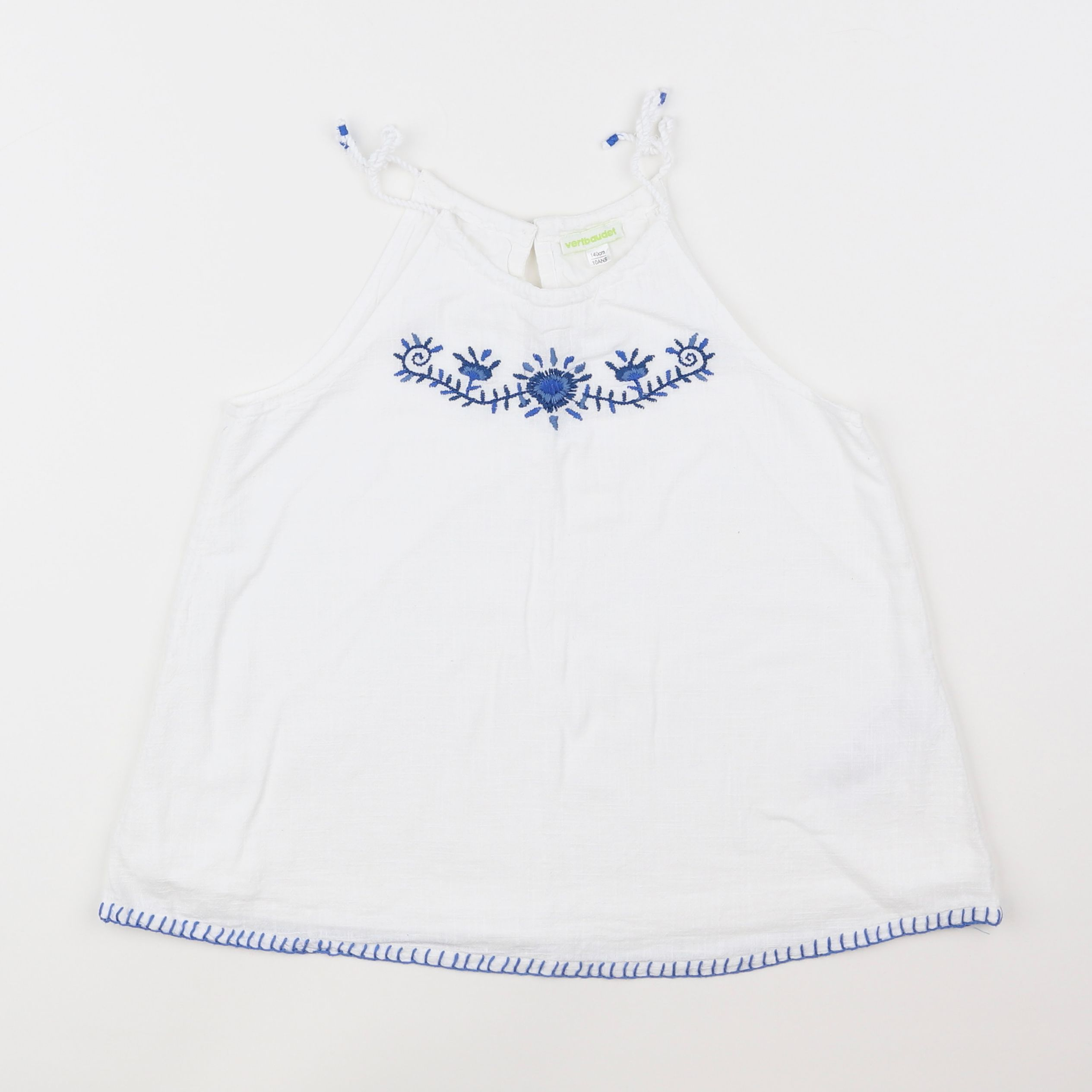 Vertbaudet - blouse blanc - 10 ans