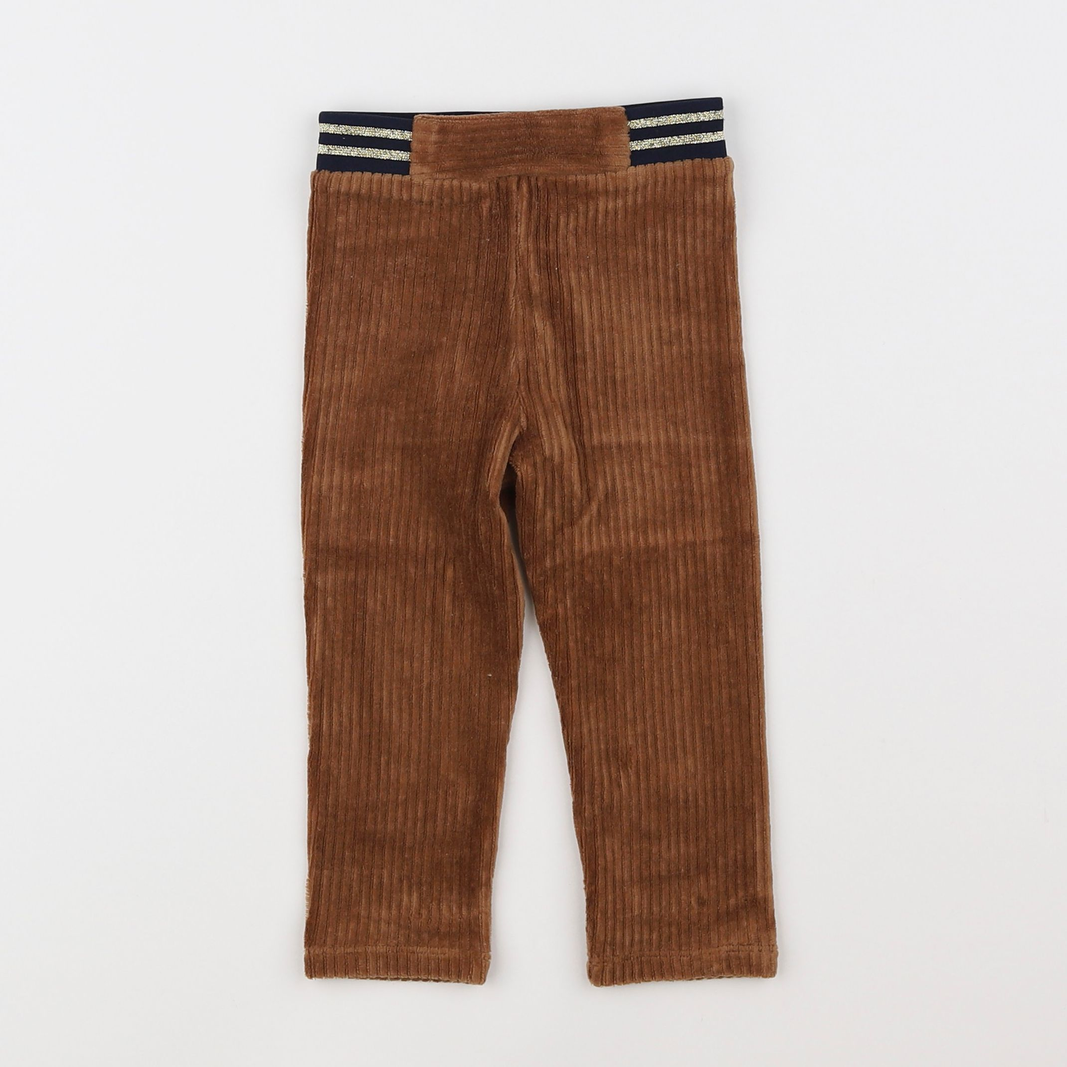 Vertbaudet - legging marron - 2 ans