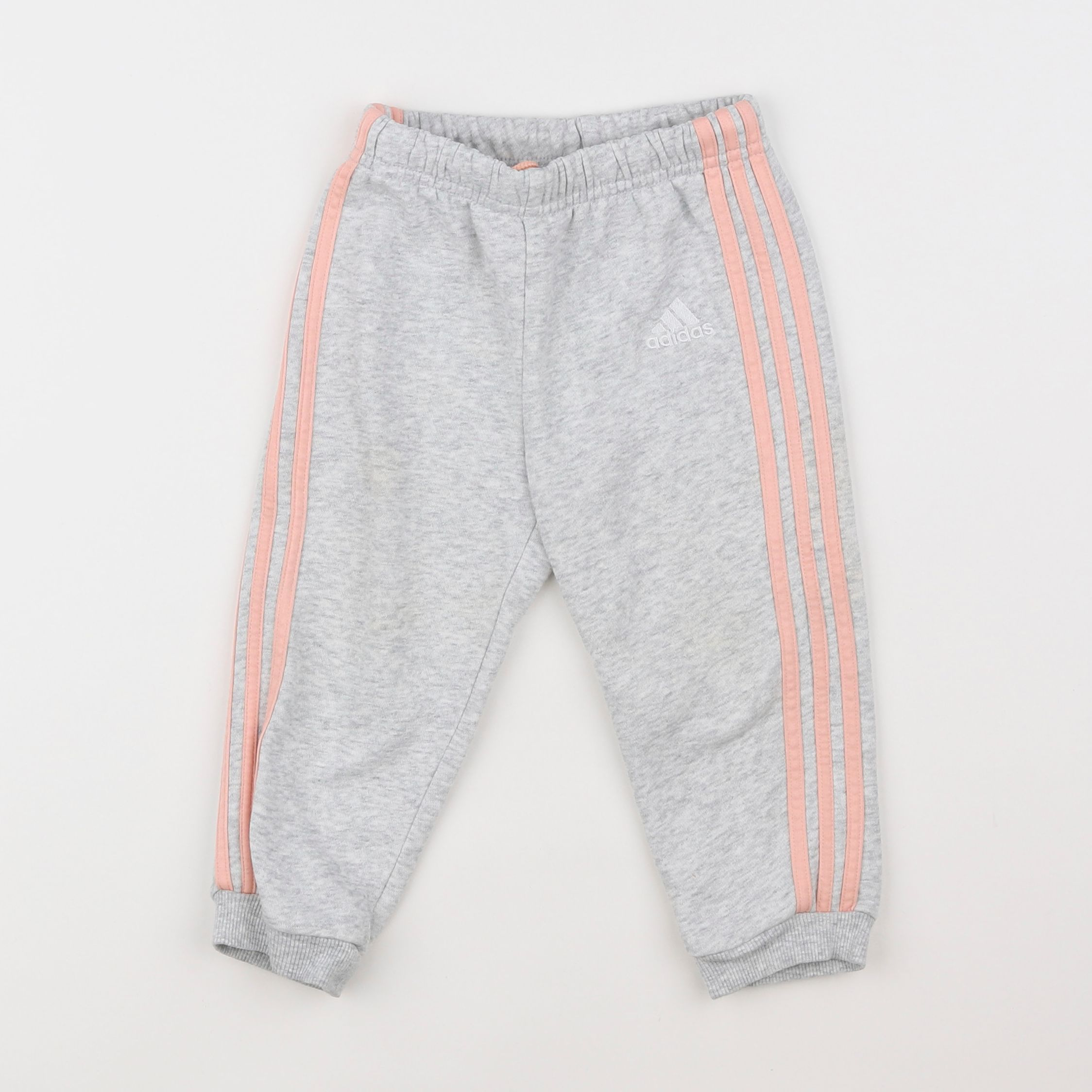 Adidas - jogging gris - 12/18 mois