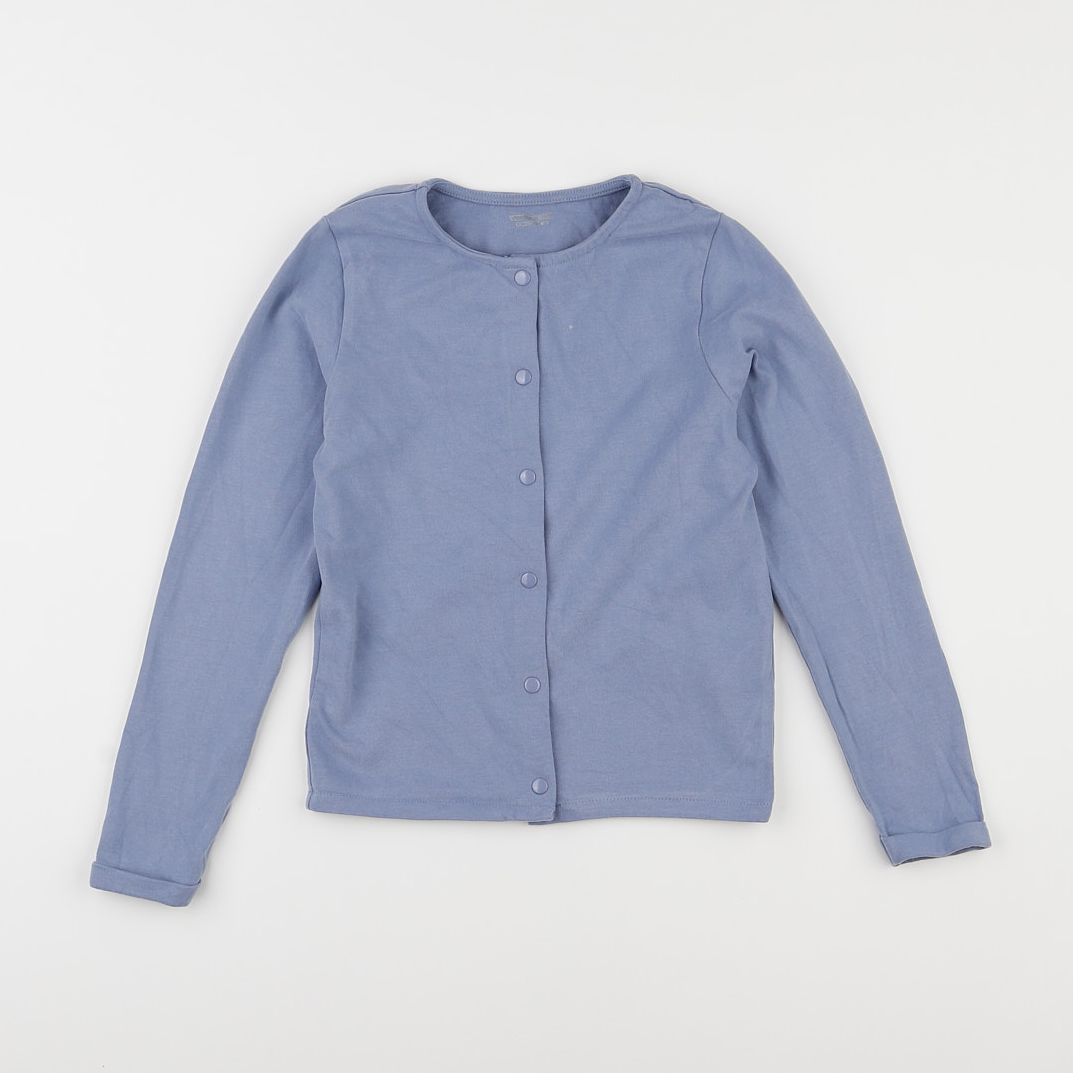 Vertbaudet - sweat bleu - 8 ans