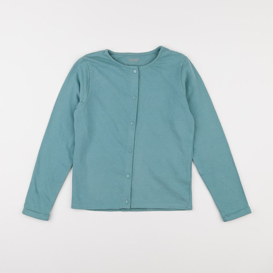 Vertbaudet - sweat vert - 9 ans