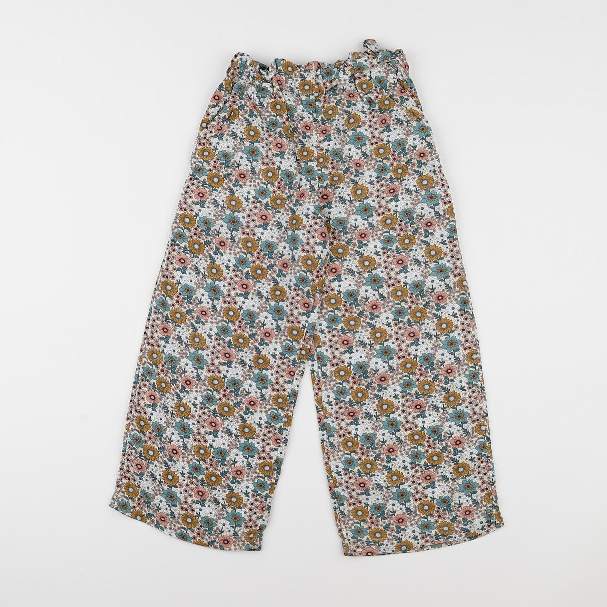 Vertbaudet - pantalon multicolore - 7 ans