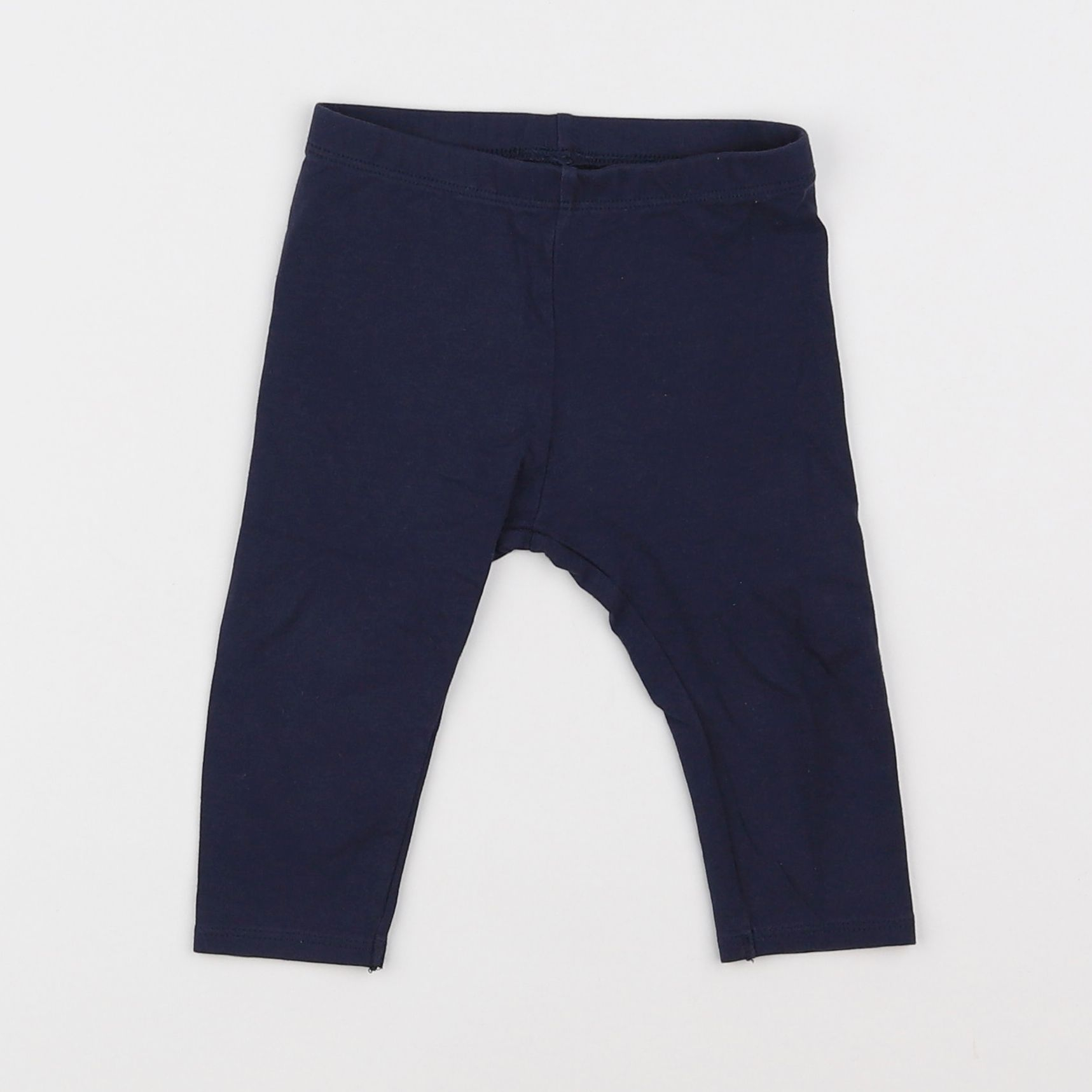 Vertbaudet - legging bleu - 12 mois