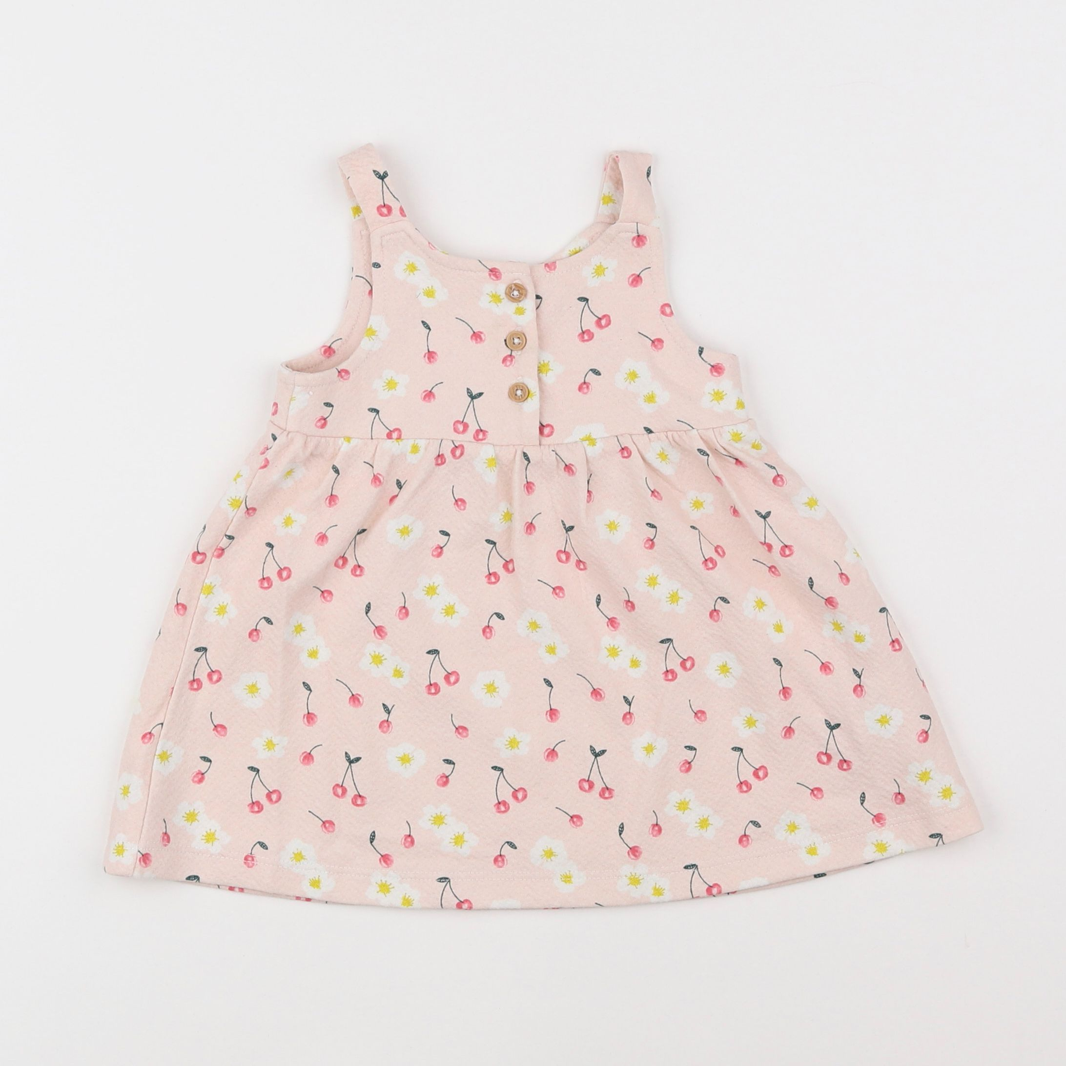 Vertbaudet - robe rose - 9 mois