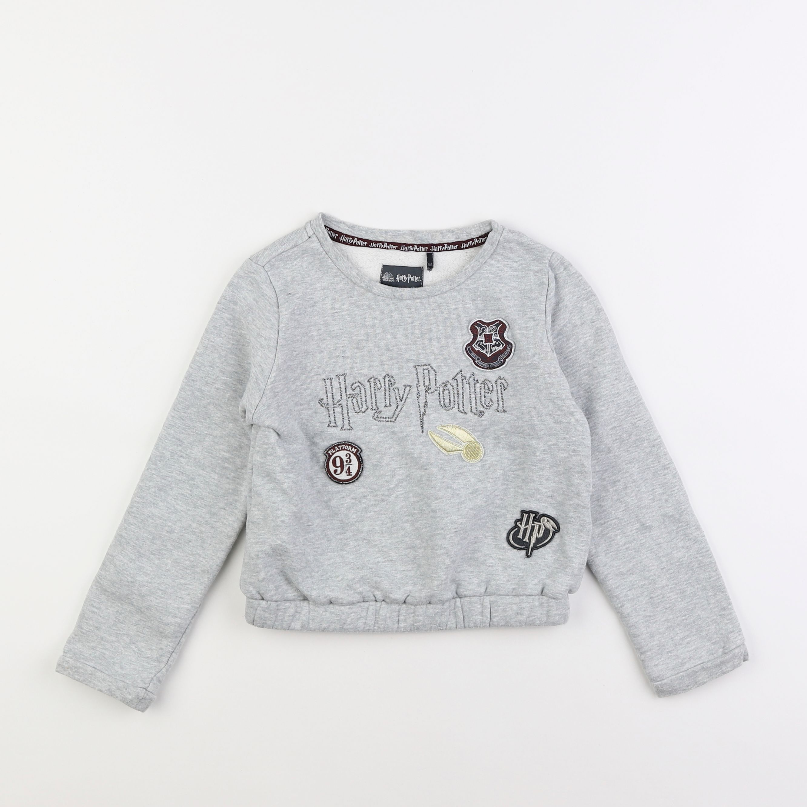 IKKS - sweat gris - 6 ans