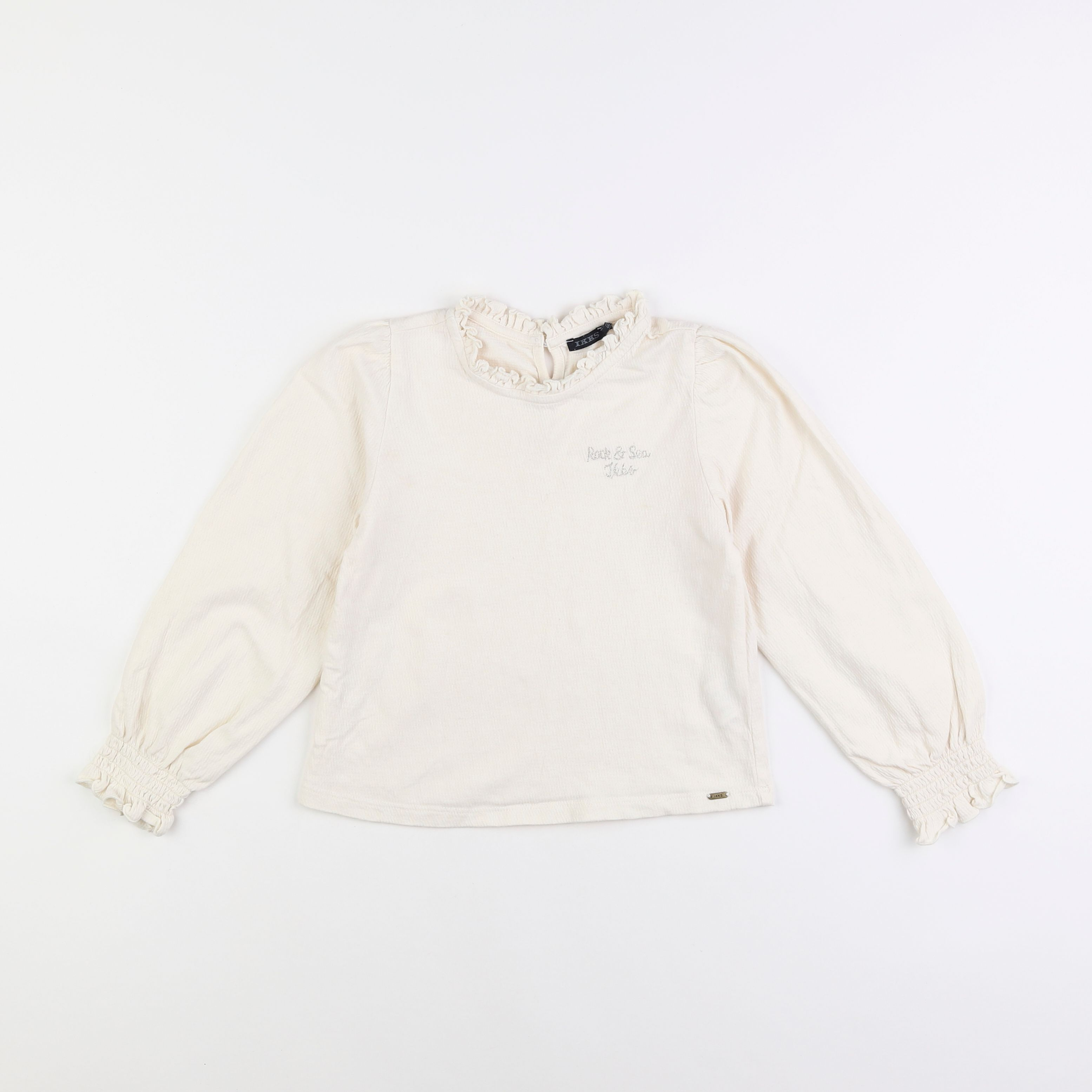 IKKS - blouse beige - 6 ans