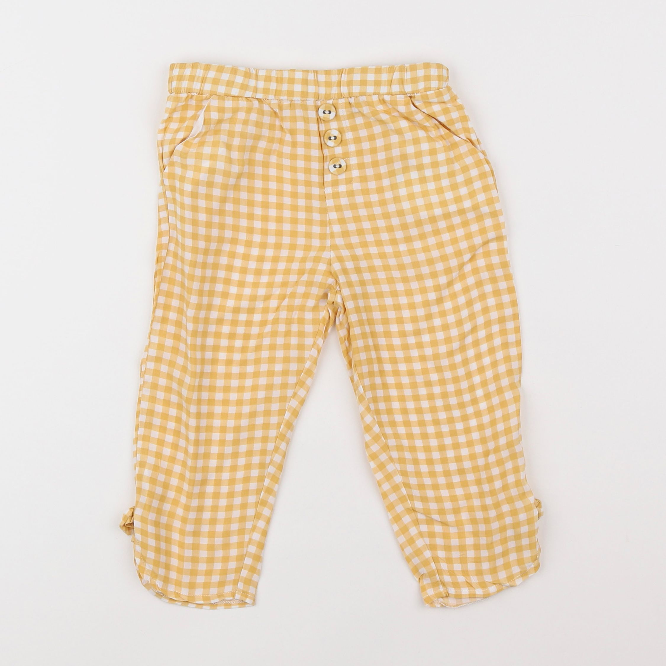 Vertbaudet - pantalon jaune - 4 ans