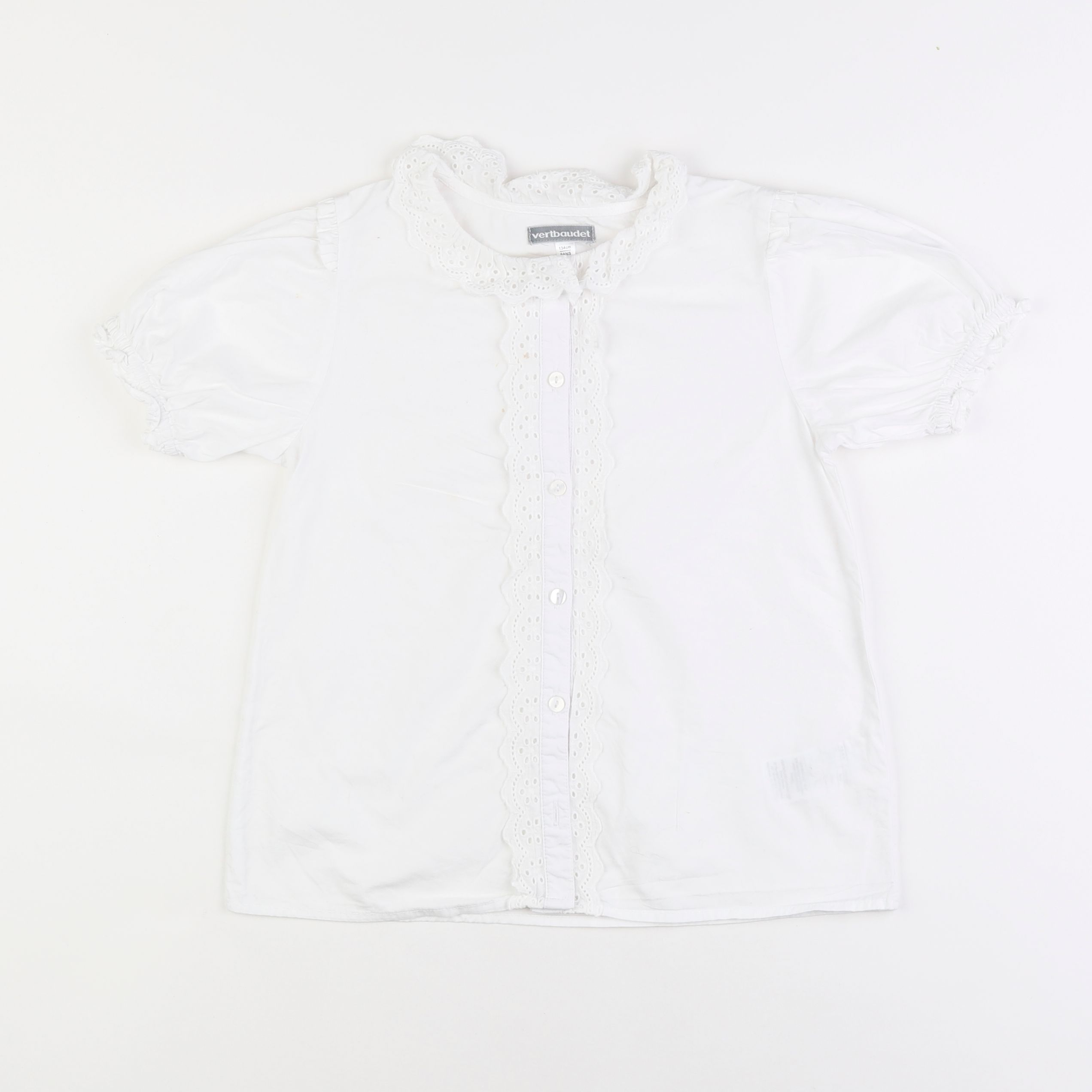 Vertbaudet - blouse blanc - 9 ans