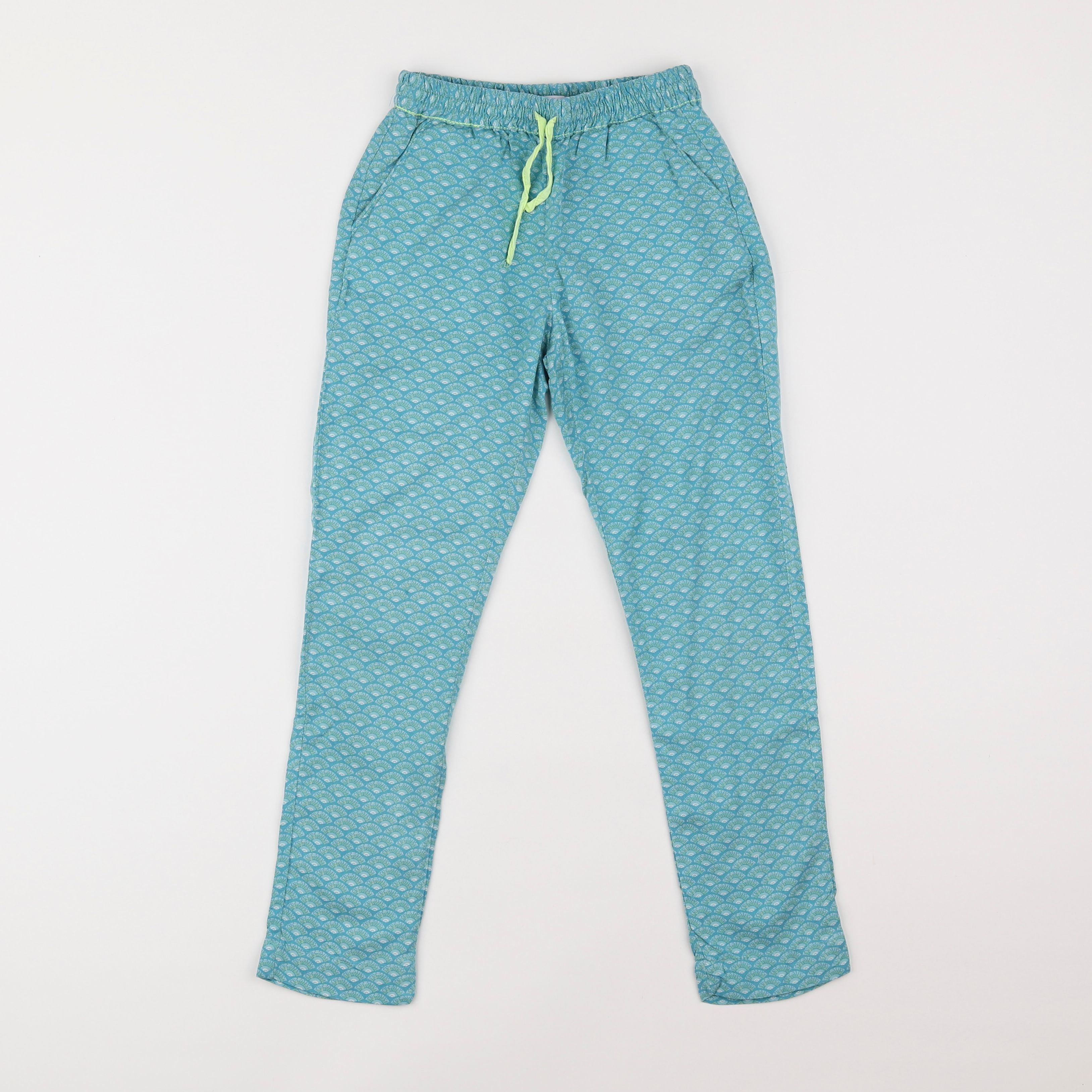 Okaidi - pantalon bleu - 7 ans