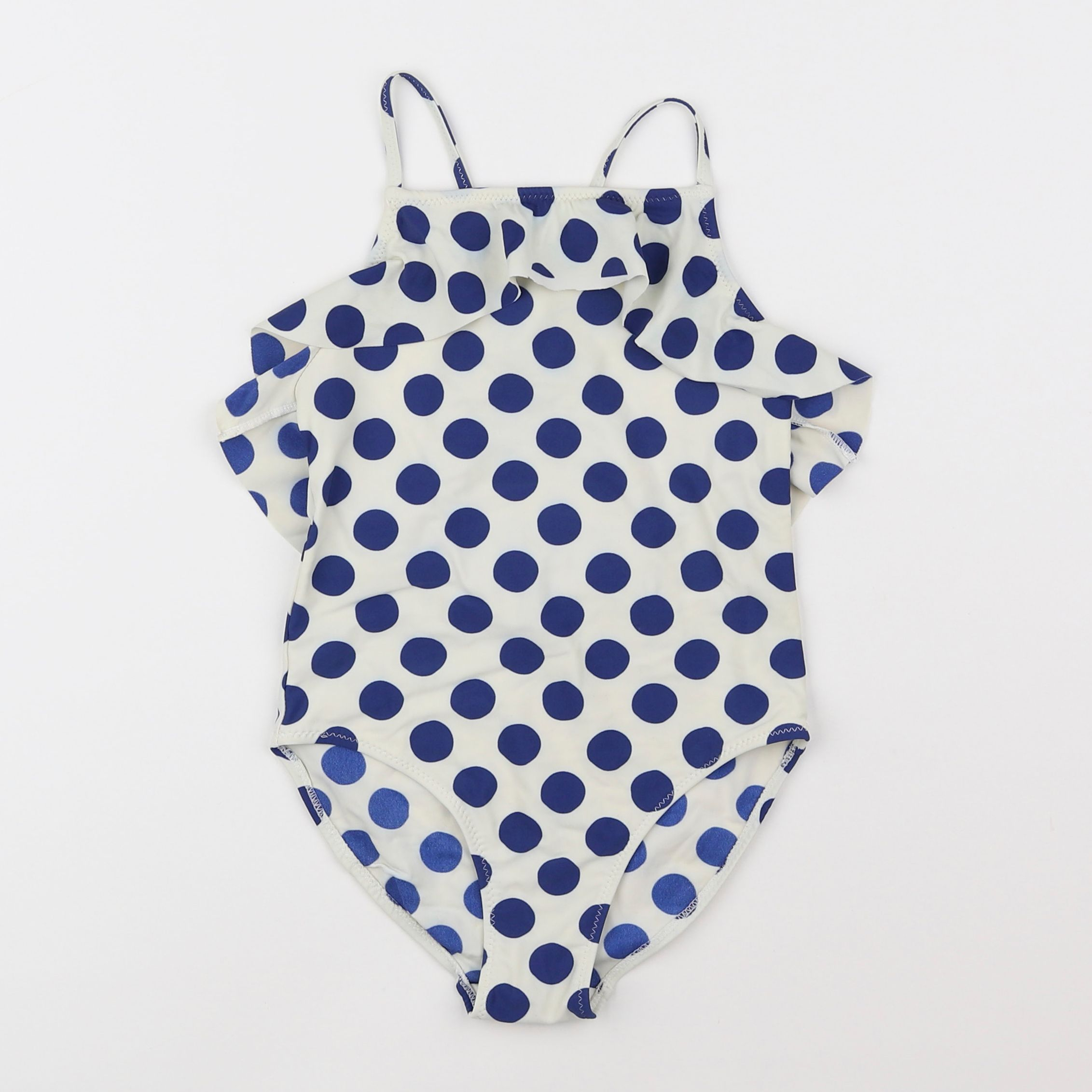 Zara - maillot de bain blanc, bleu - 8/9 ans