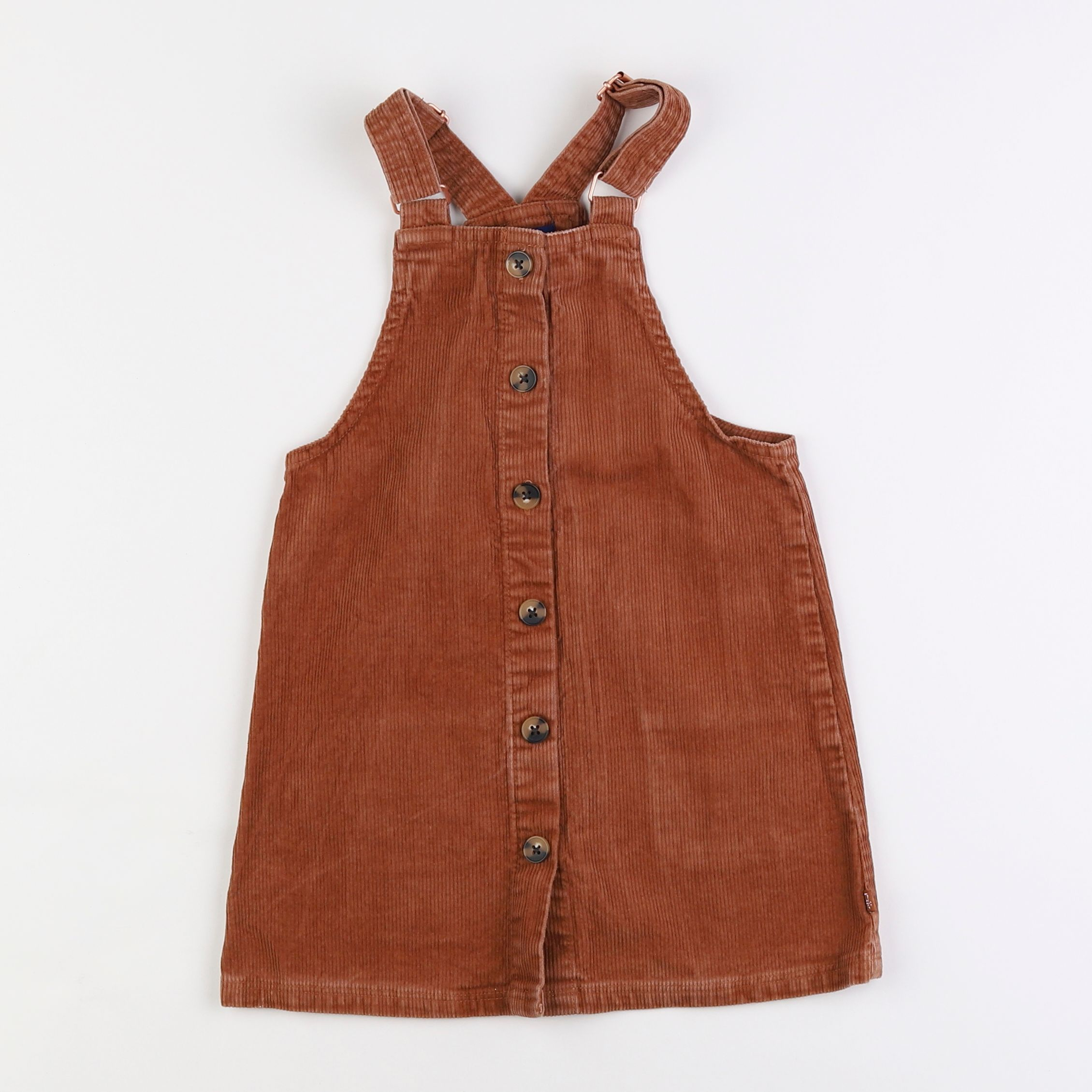 Okaidi - robe marron - 4 ans